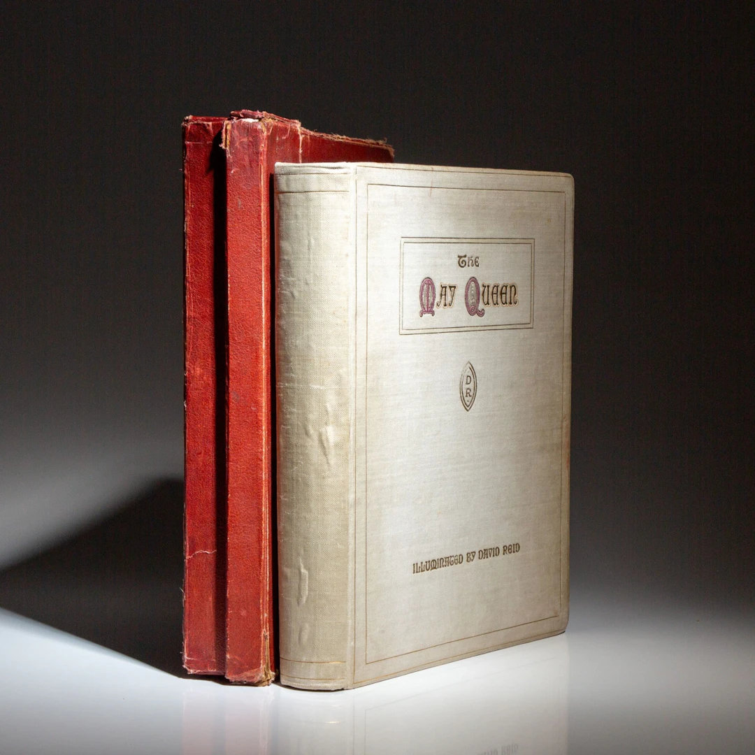 [Signed] The May Queen; Illuminated by David Reid Tennyson