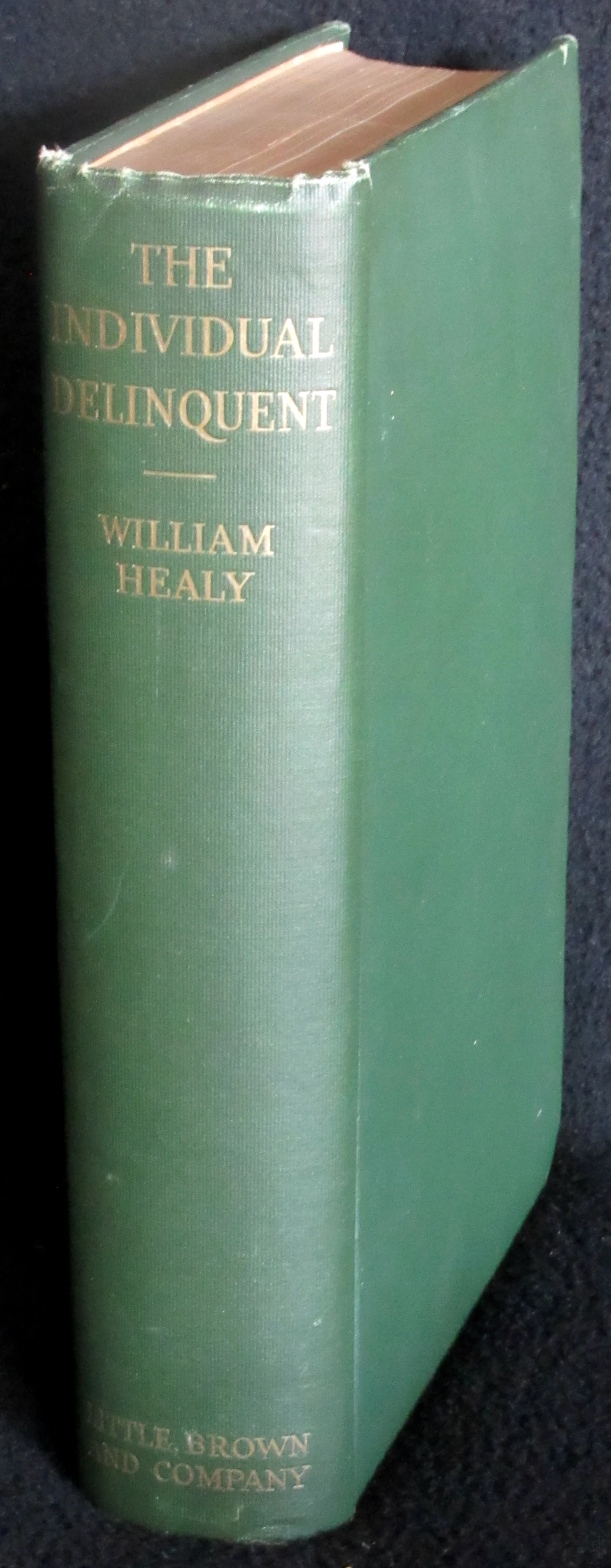 [First Edition] The Individual Delinquent: A Text-Book of...