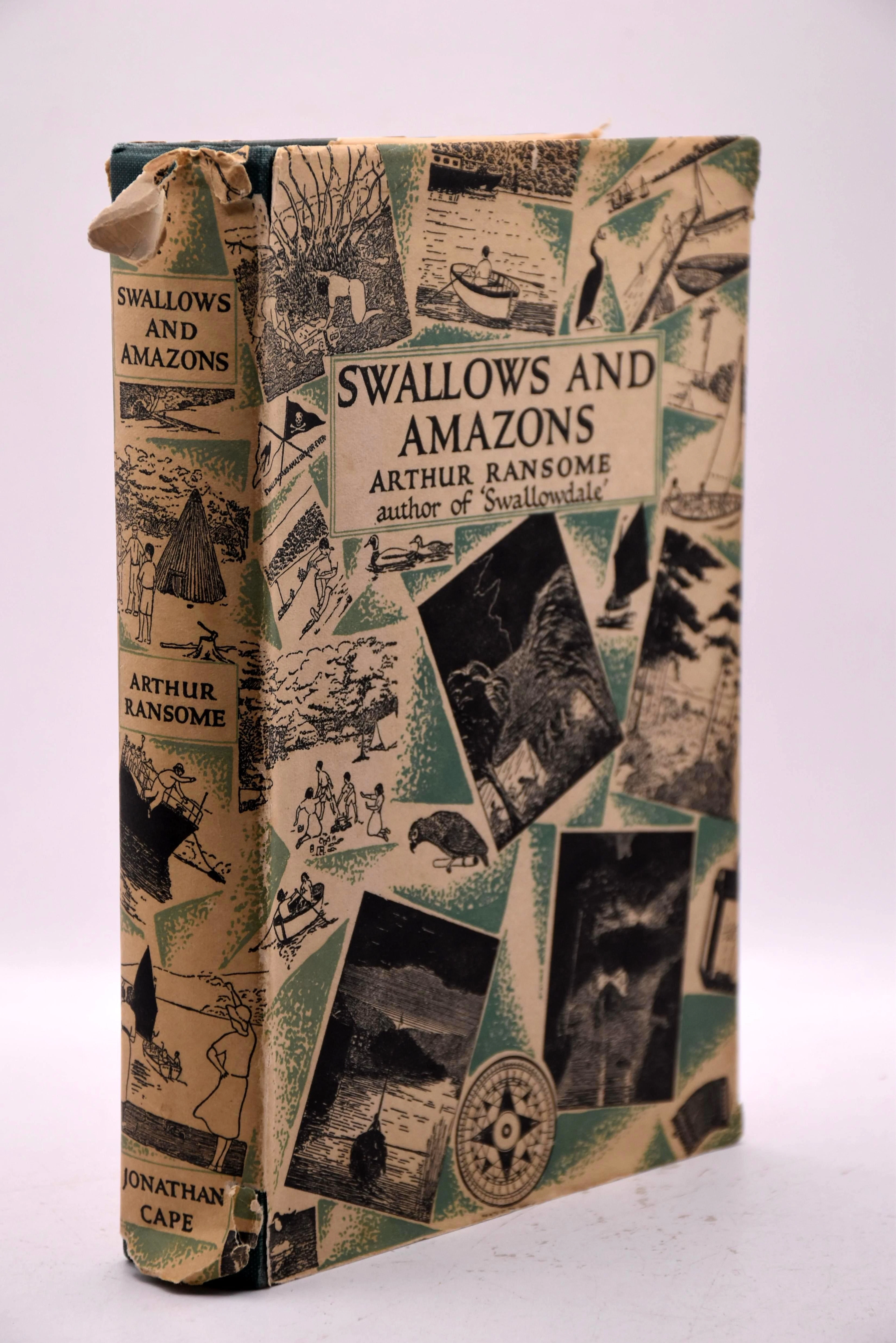 [First Edition] Swallows and Amazons Arthur Ransome [Used...