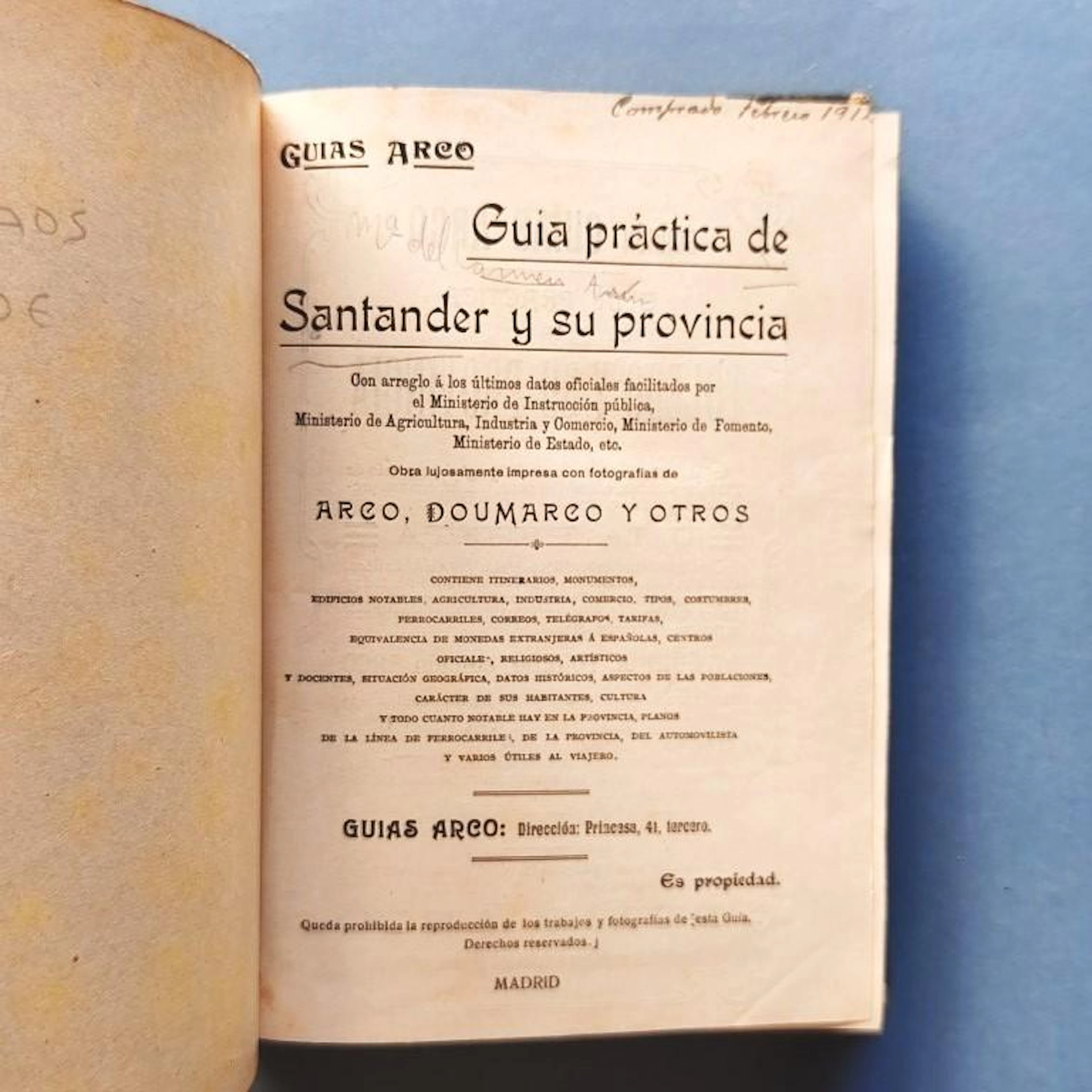 [First Edition] Guía Práctica de Santander y su Provincia