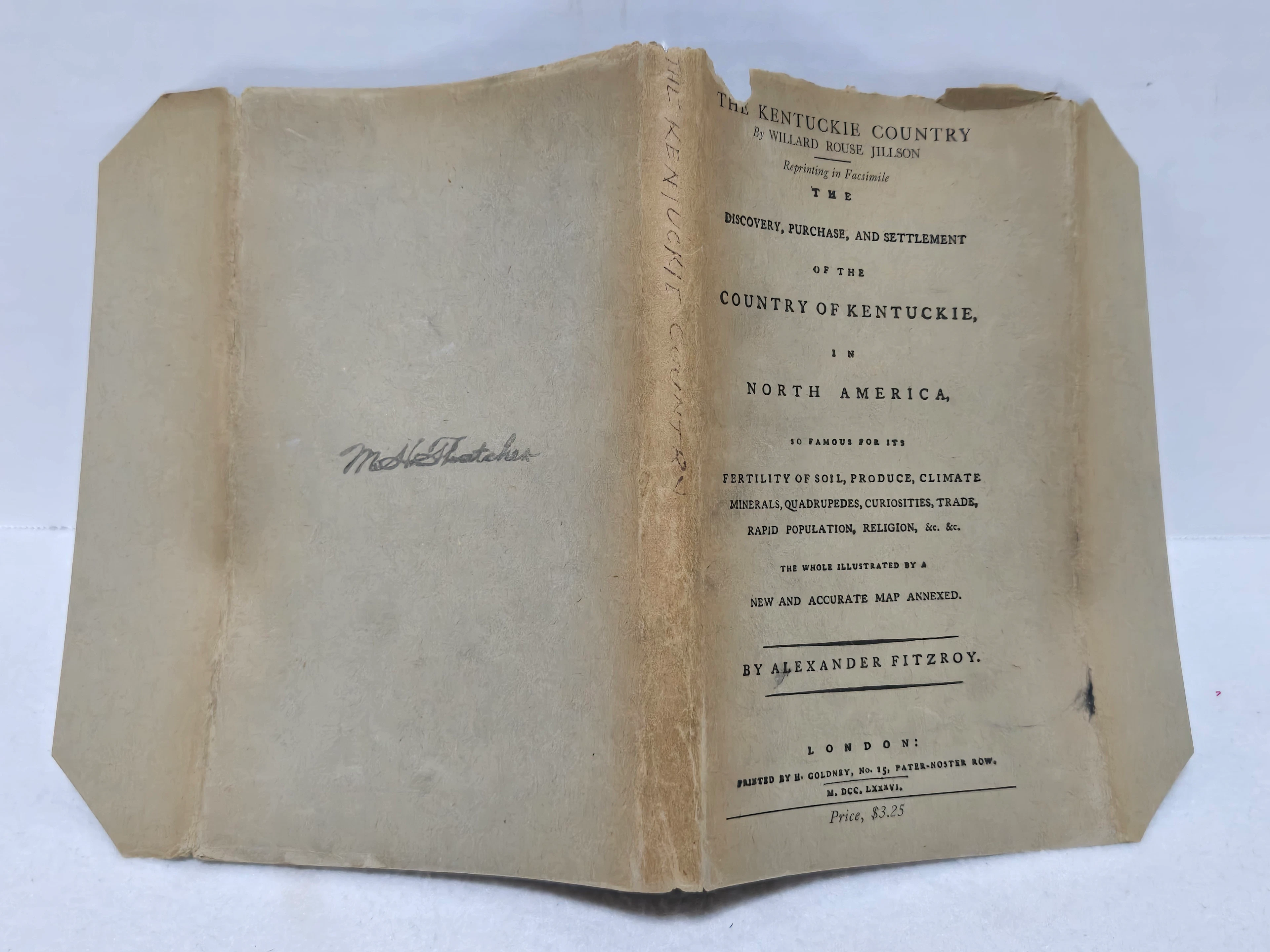 [First Edition] THE KENTUCKIE COUNTRY (reprint in...