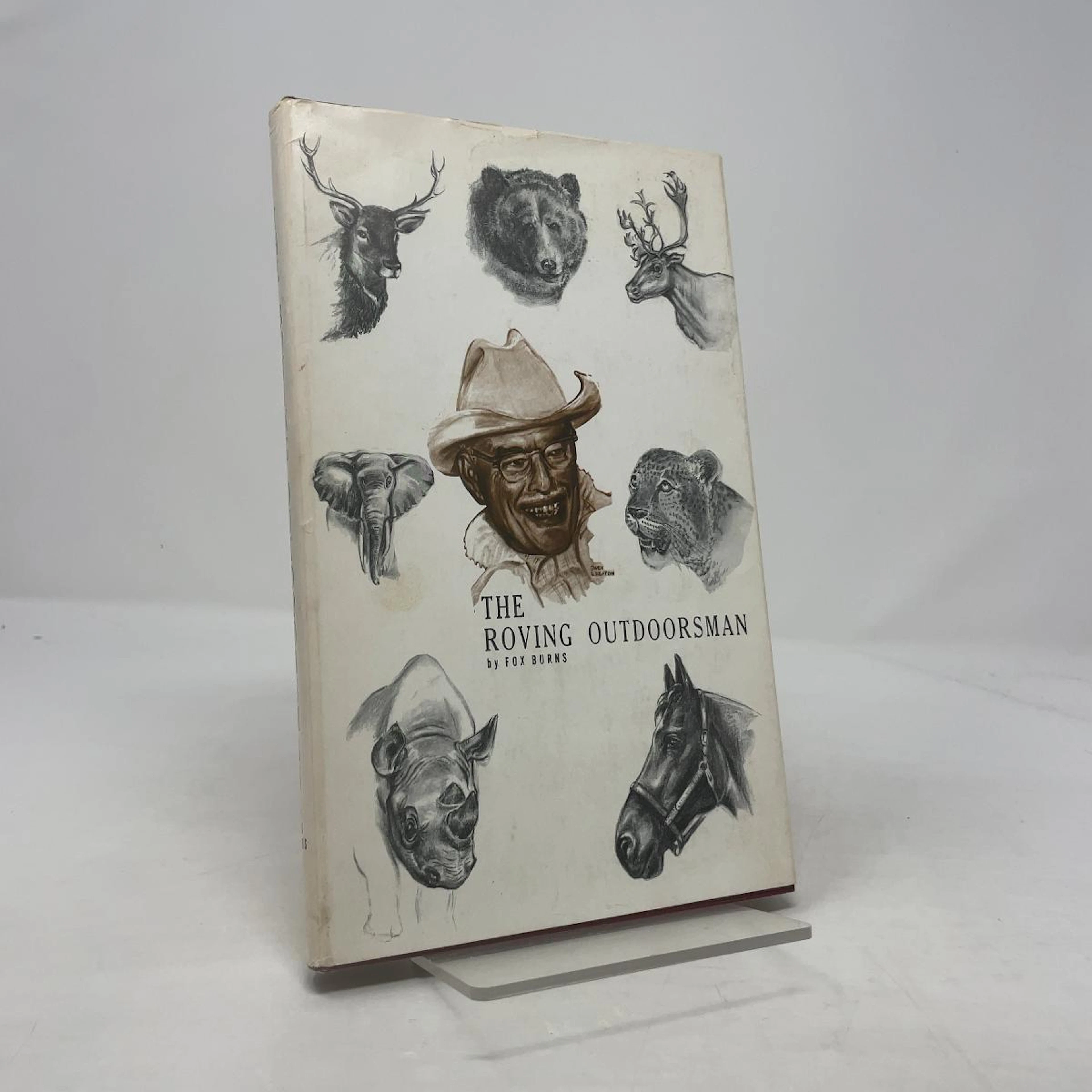 [Signed] [First Edition] The Roving Outdoorsman Fox Burns...