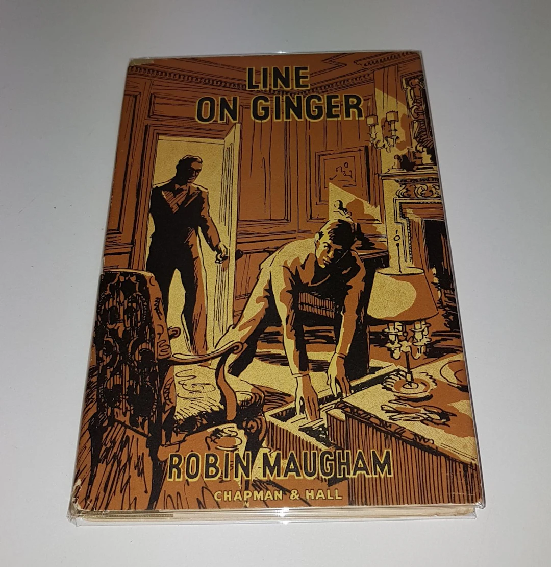 [Signed] [First Edition] Line on Ginger (aka The Intruder) ***Signed