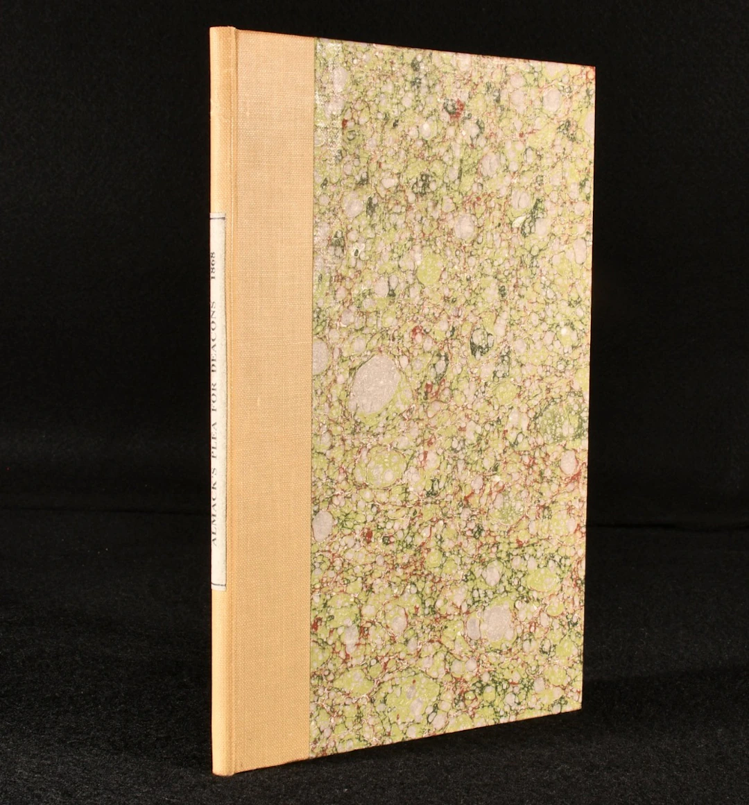 [Signed] [First Edition] A Plea for Deacons H Almack [Used - Fine] [Hardcover]