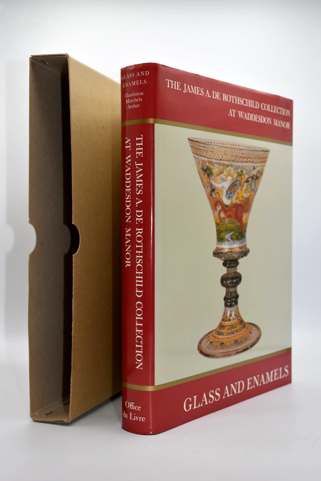 [First Edition] Glass and Enamels R.J. Charleston [Used - Very good] [Hardcover]