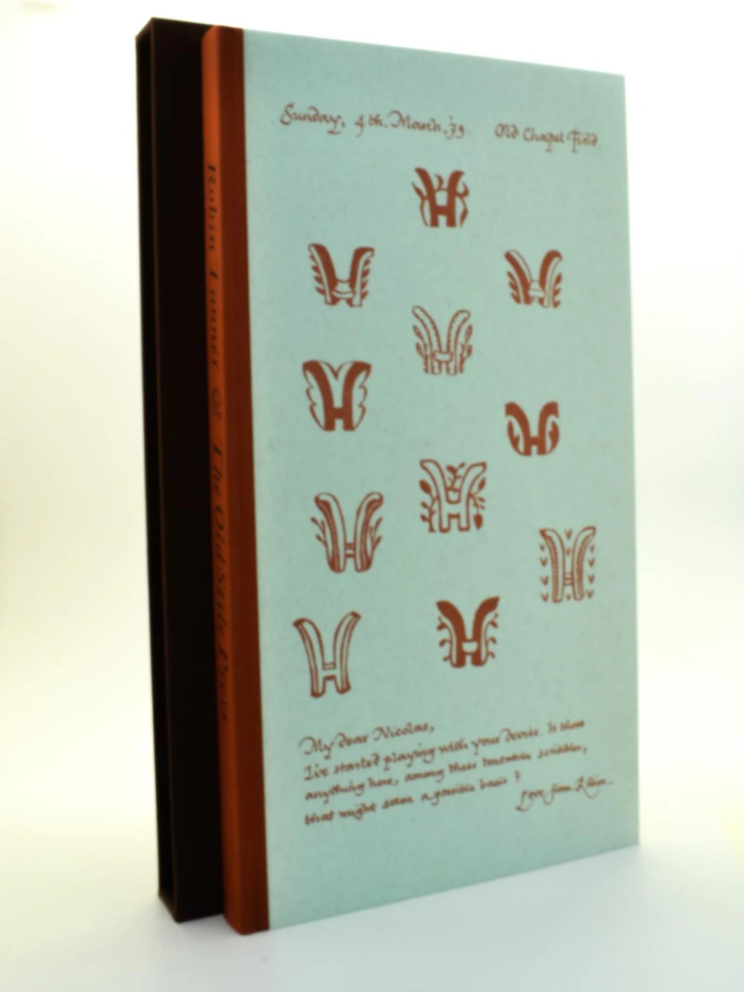 [Signed] [First Edition] Robin Tanner & The Old Stile Press McDowall