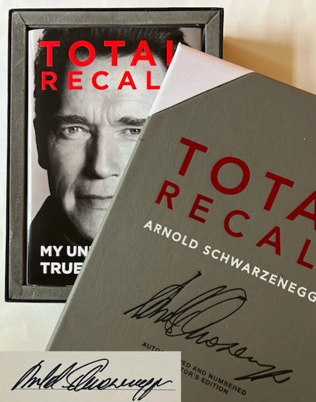 [Signed] [First Edition] Total Recall: My Unbelievably...