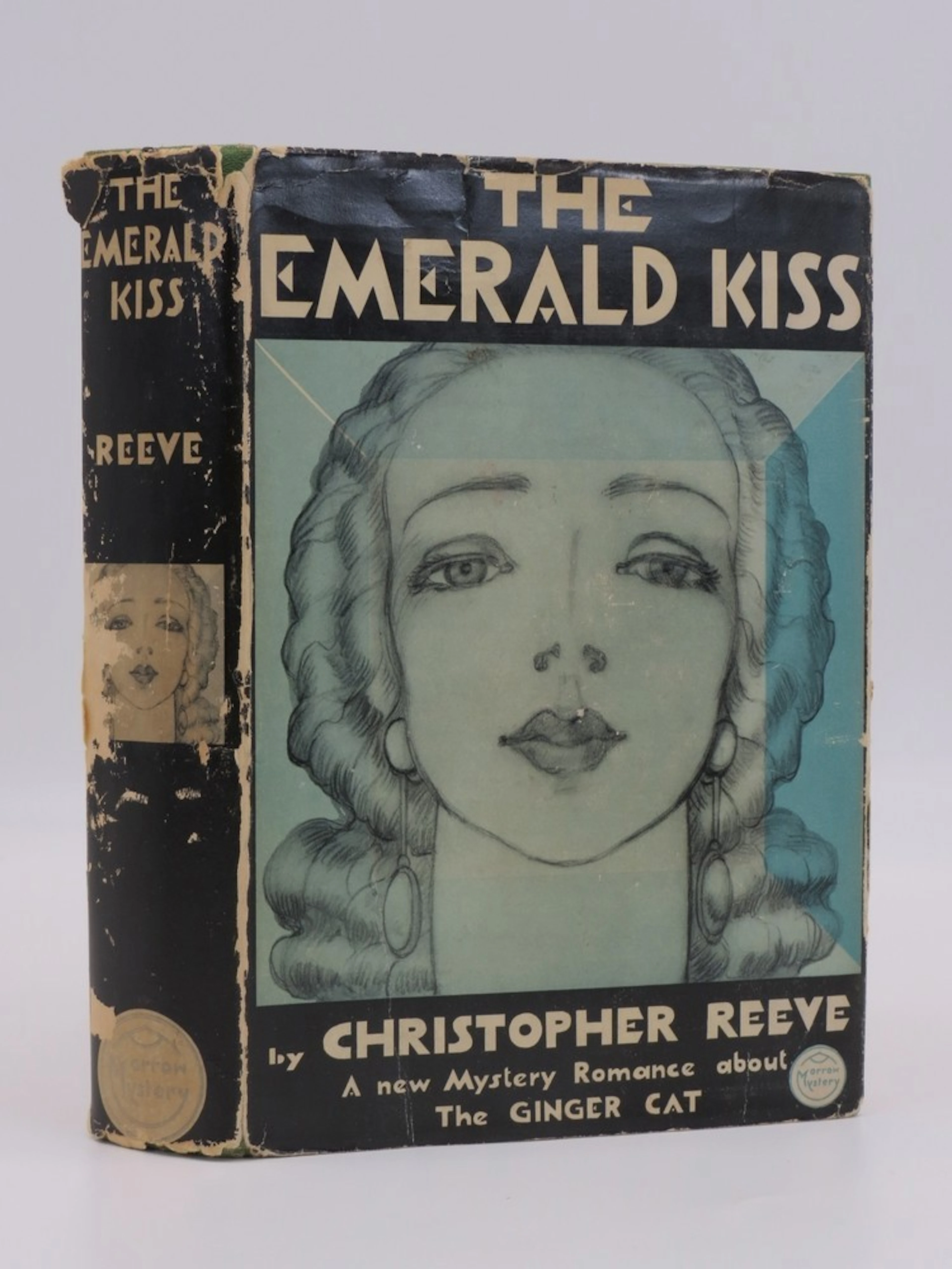 [First Edition] THE EMERALD KISS (ART DECO DUST JACKET)...
