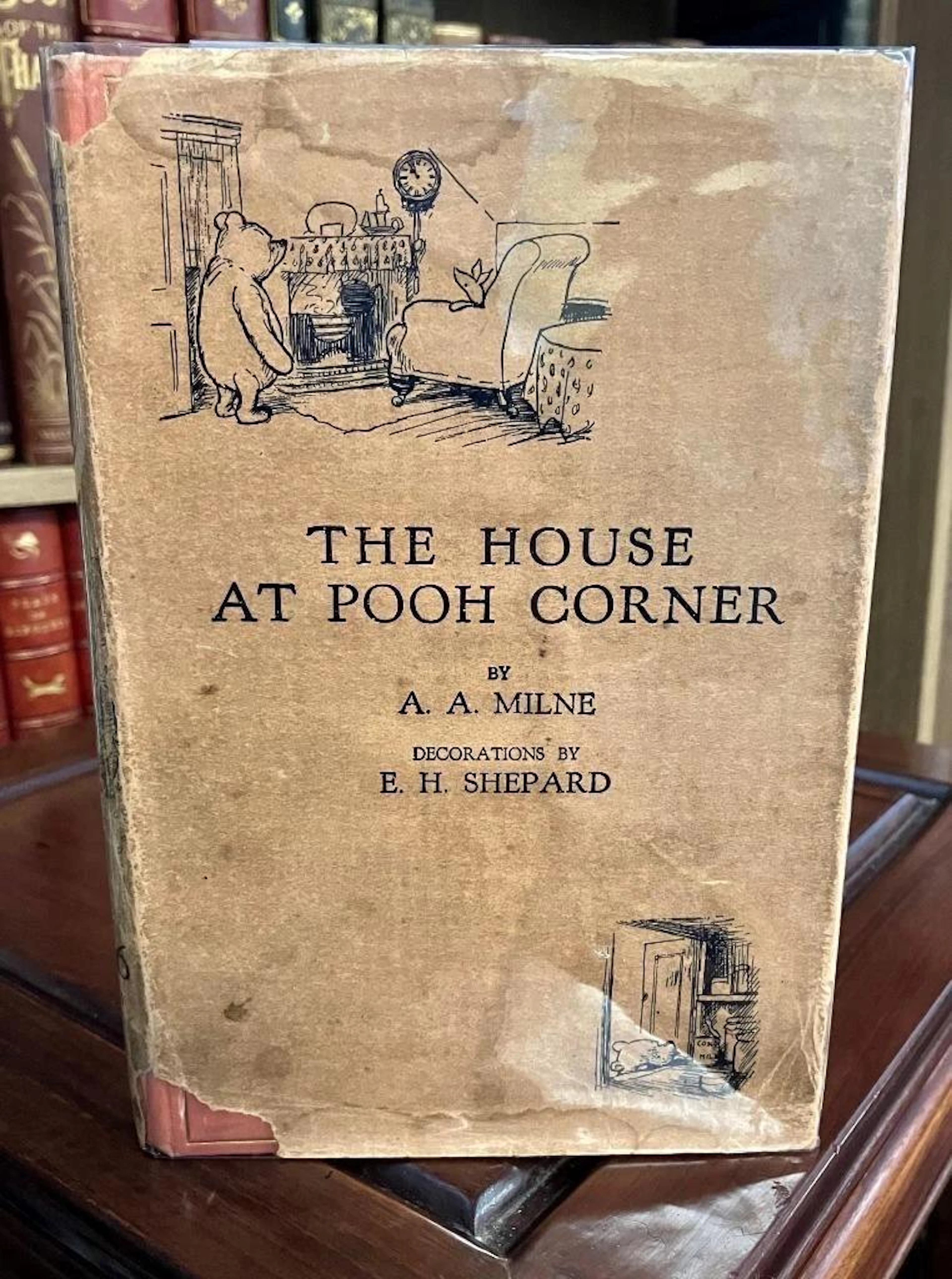 [First Edition] THE HOUSE AT POOH CORNER A.A.MILNE [Used...