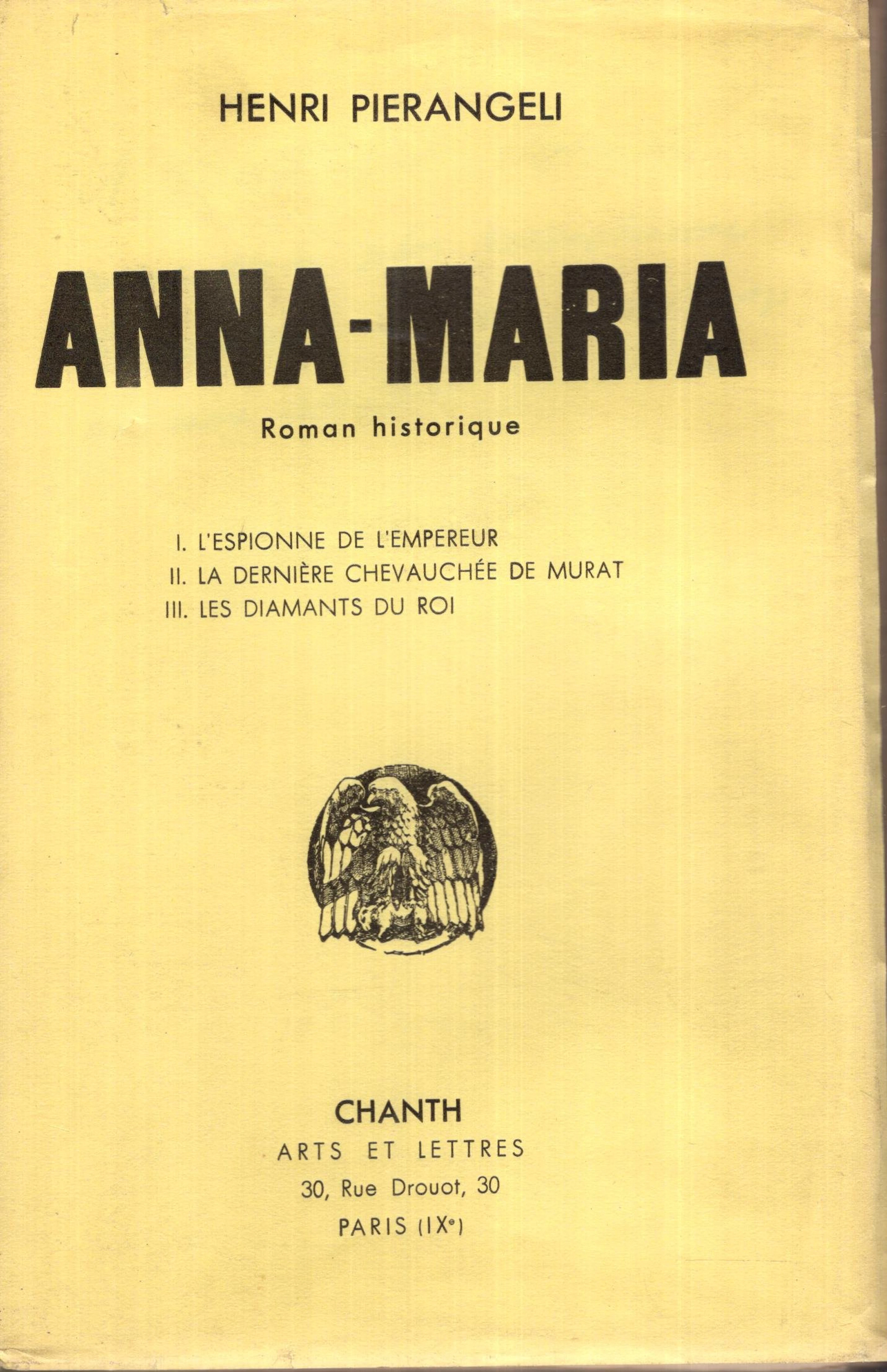 [Signed] [First Edition] Anna-Maria