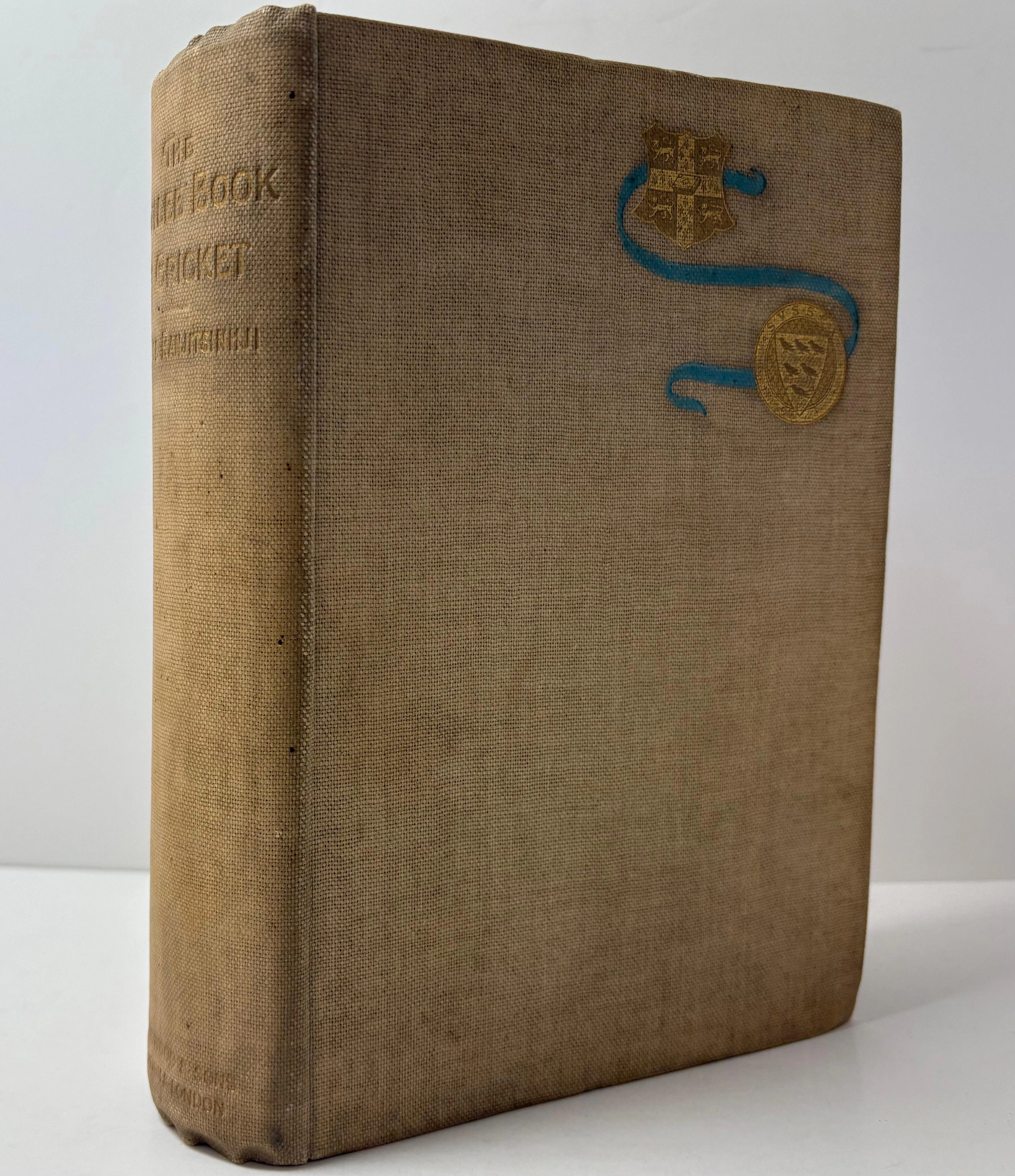 [Signed] [First Edition] The Jubilee Book of Cricket Ranjitsinjhi