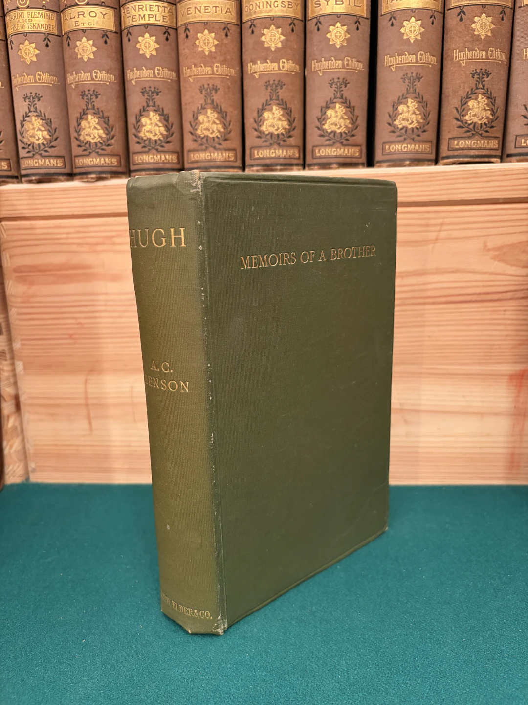 [First Edition] Hugh: Memoirs of a Brother BENSON