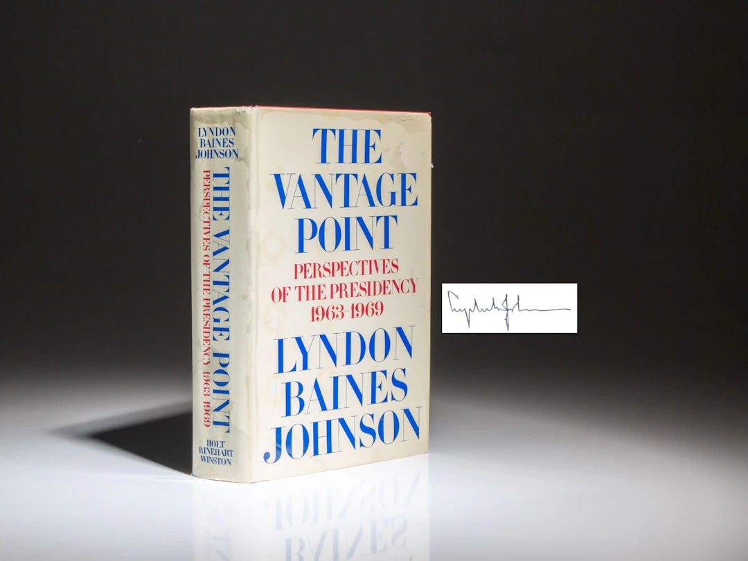 [Signed] [First Edition] The Vantage Point; Perspectives...