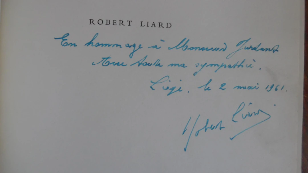 [First Edition] Robert Liard - Armand Bernier - Elsevier - 1960 - Signed Bernier