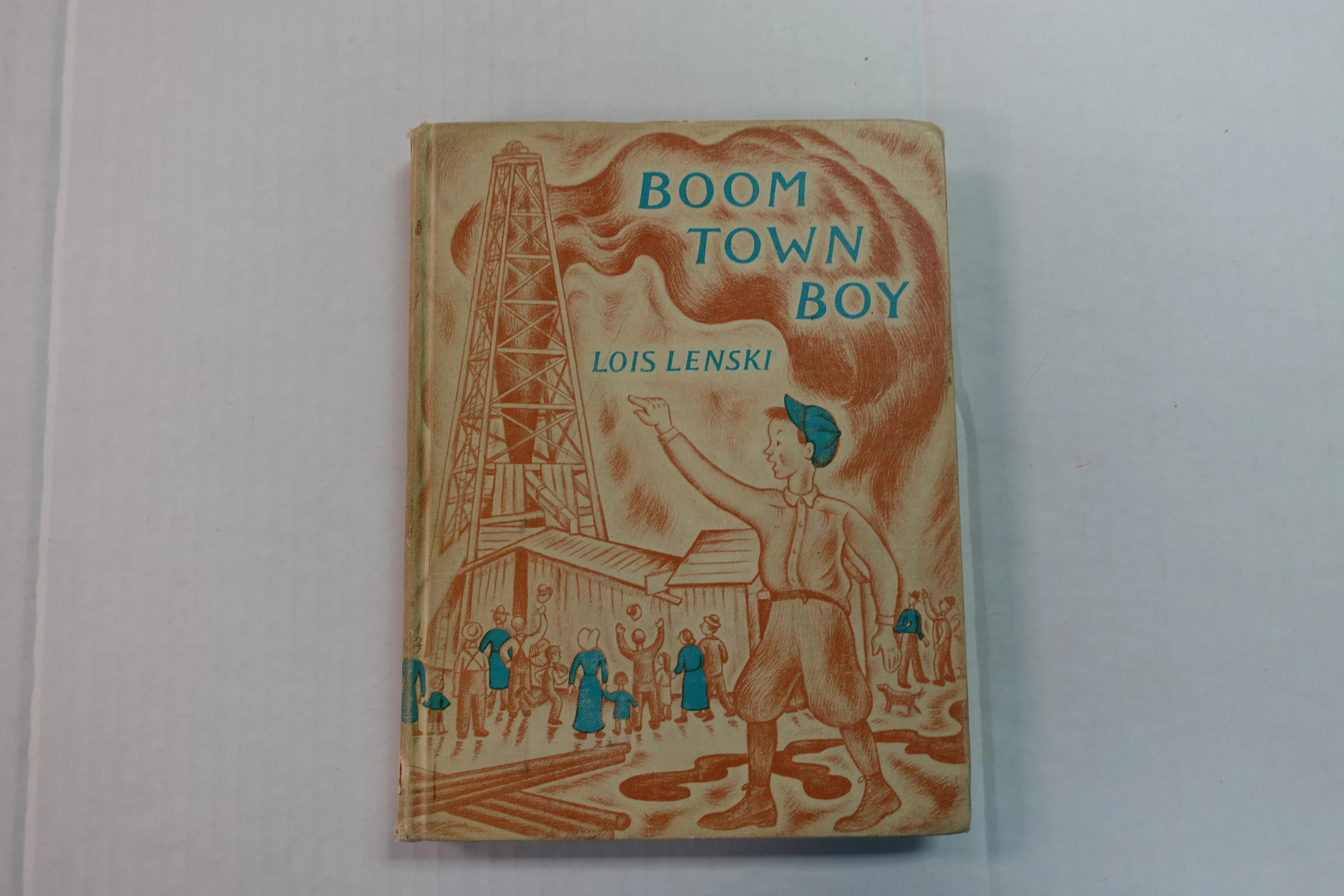 [First Edition] Boom Town Boy Lenski, Lois [Used - Very good] [Hardcover]