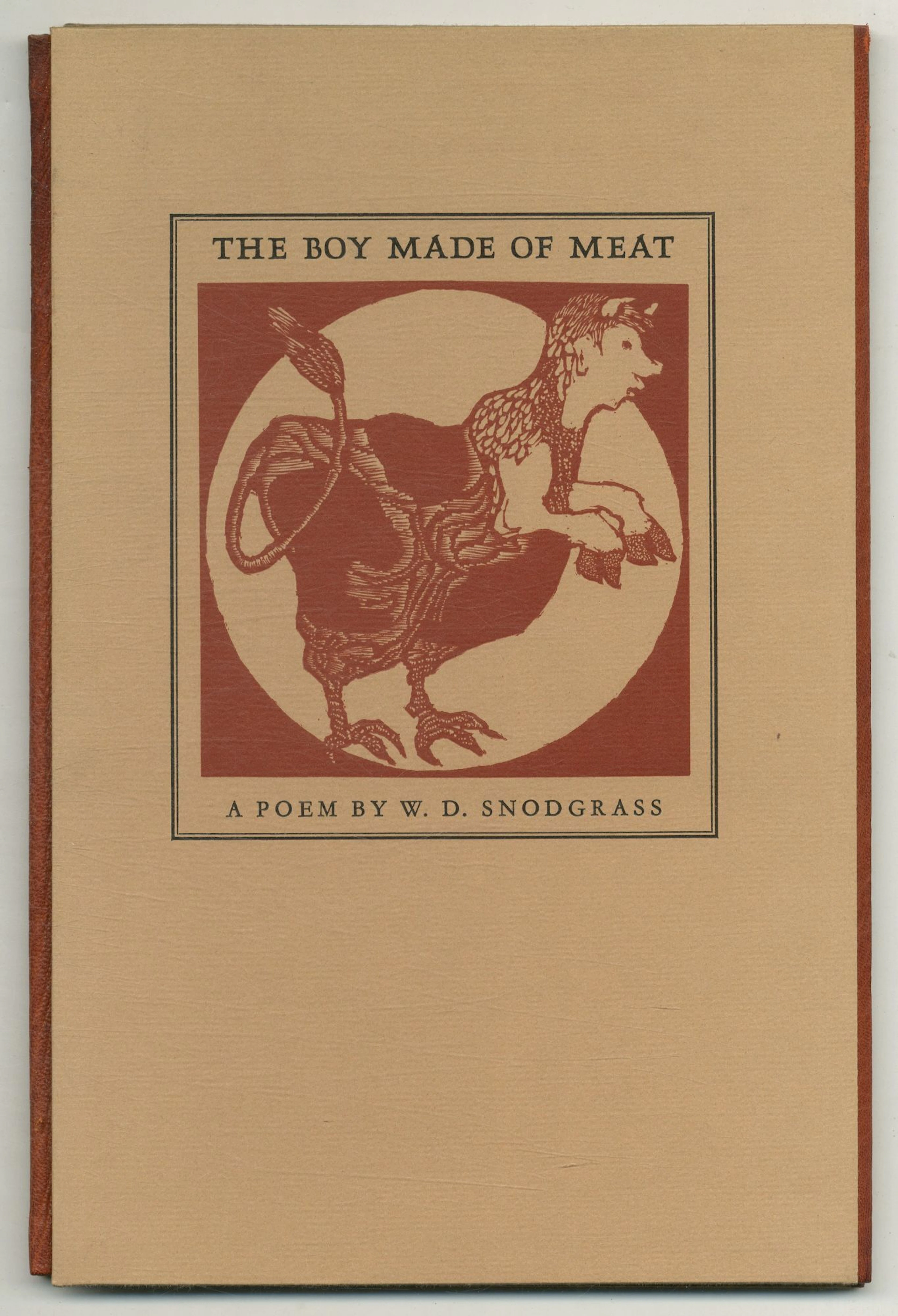 [Signed] [First Edition] The Boy Made Of Meat