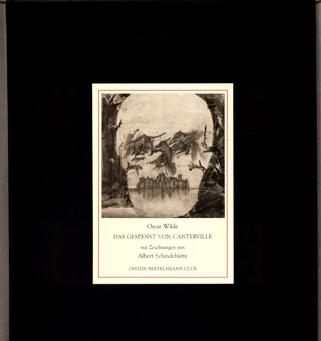 [Signed] [First Edition] Das Gespenst von Canterville...