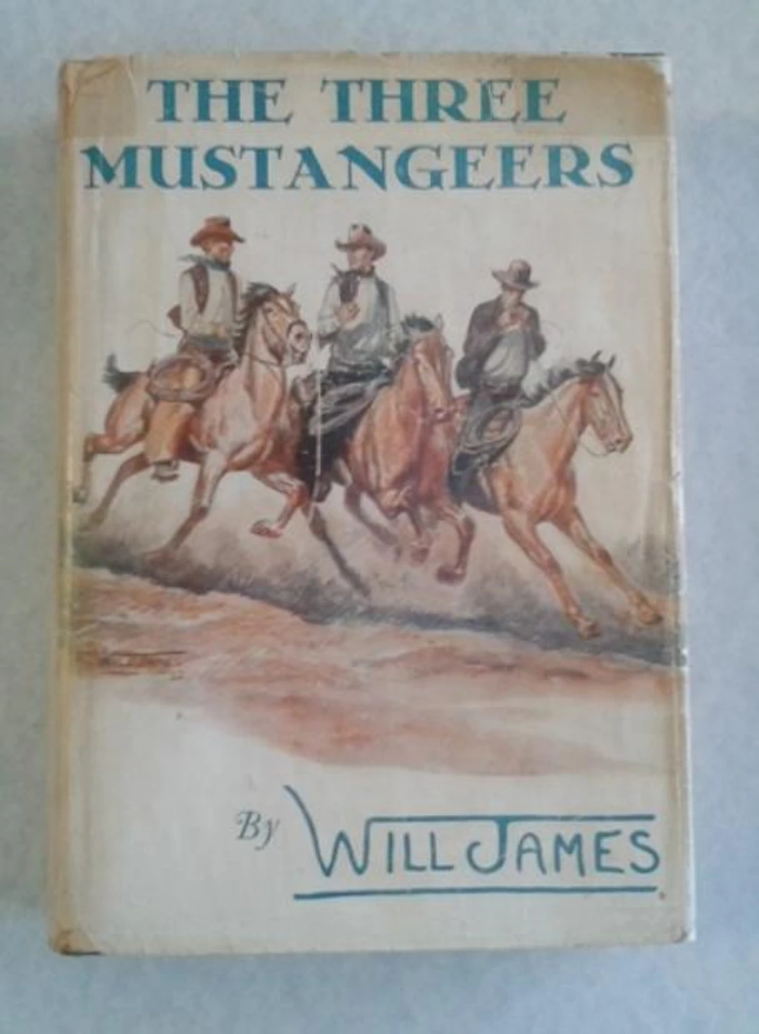 [Signed] [First Edition] The Three Mustangeers First Edition SIGNED James