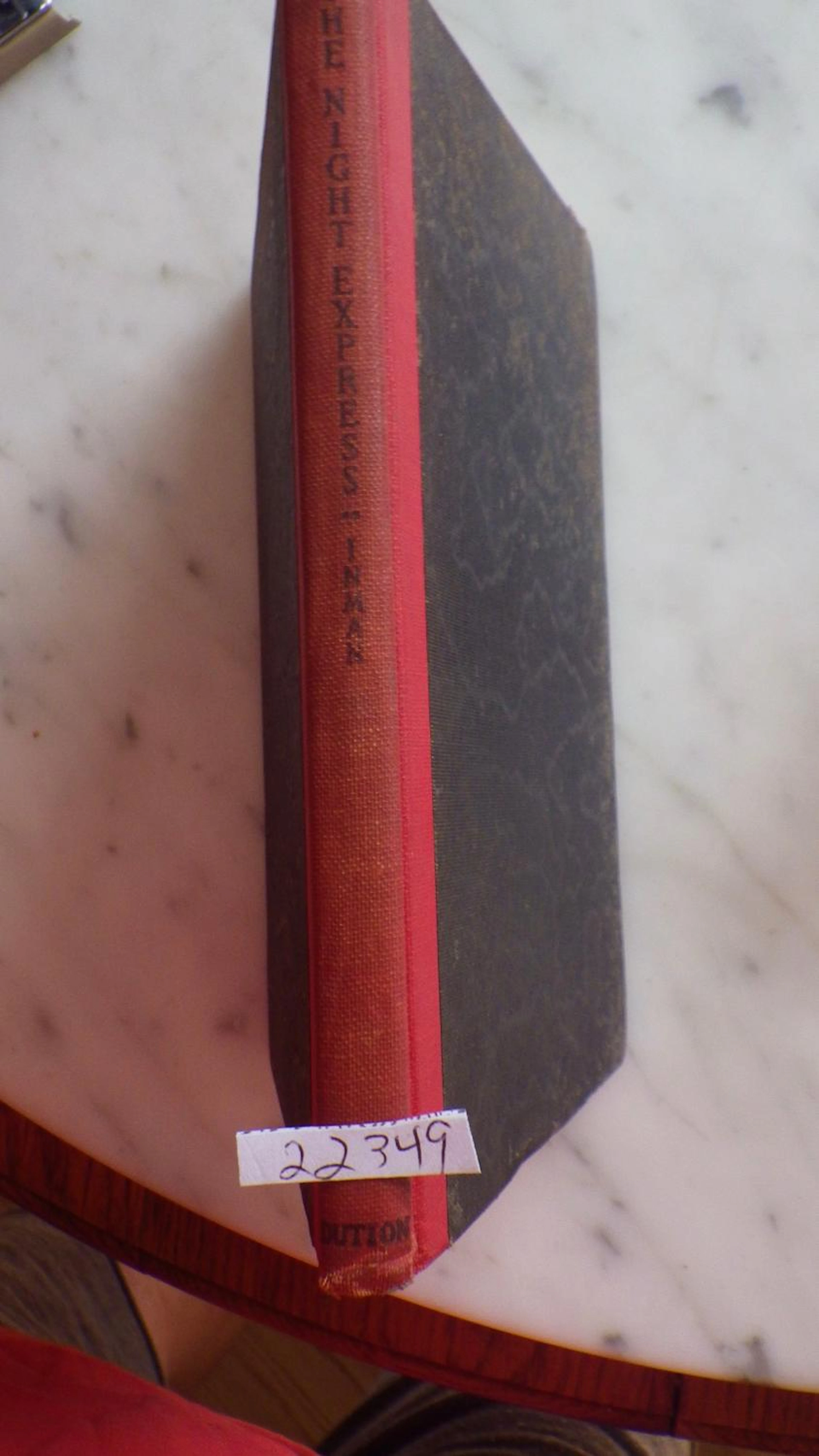 [Signed] [First Edition] Night Express in Dustjacket