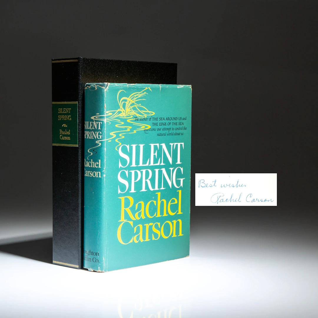 [Signed] [First Edition] Silent Spring; Drawings by Lois...