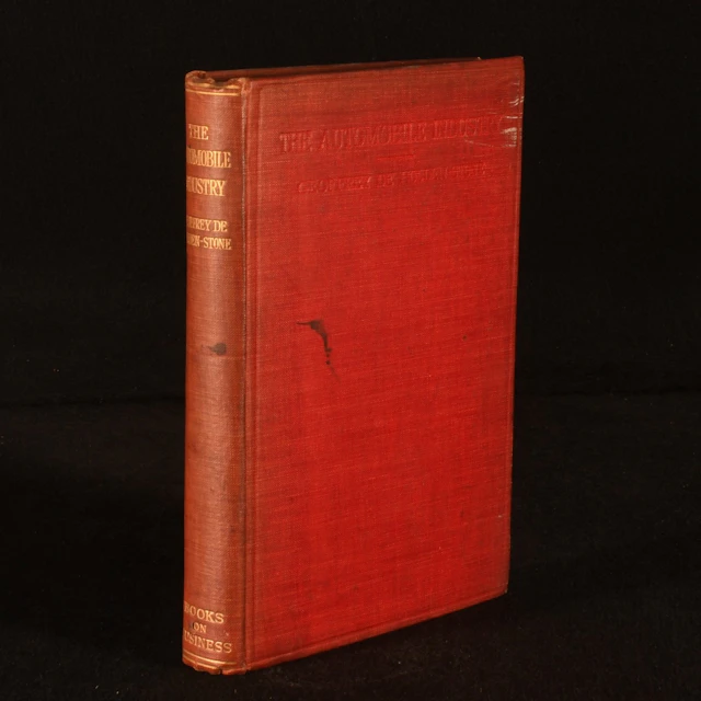 [First Edition] The Automobile Industry Geoffrey de...