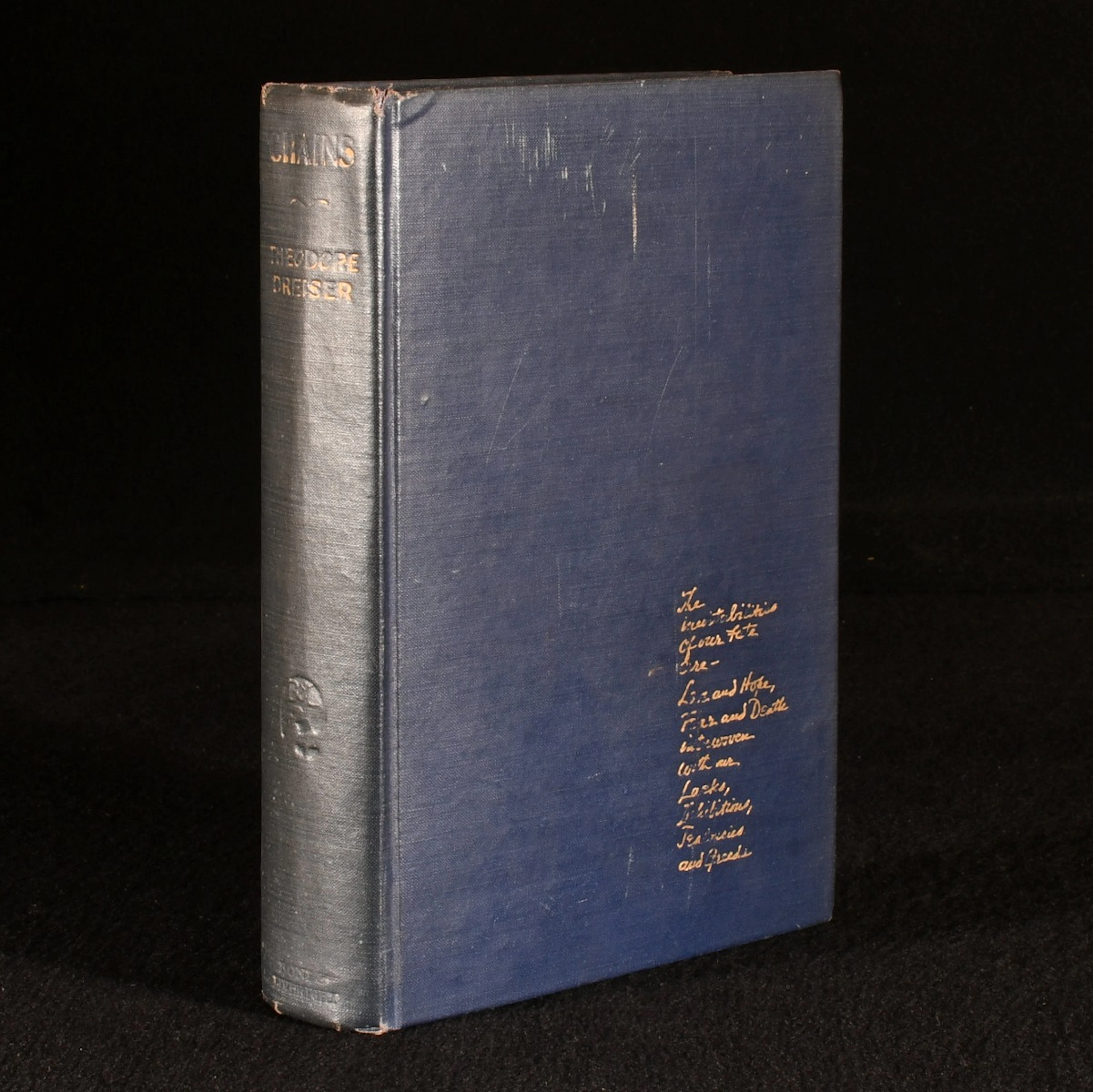 [Signed] [First Edition] Chains: Lesser Novels and...