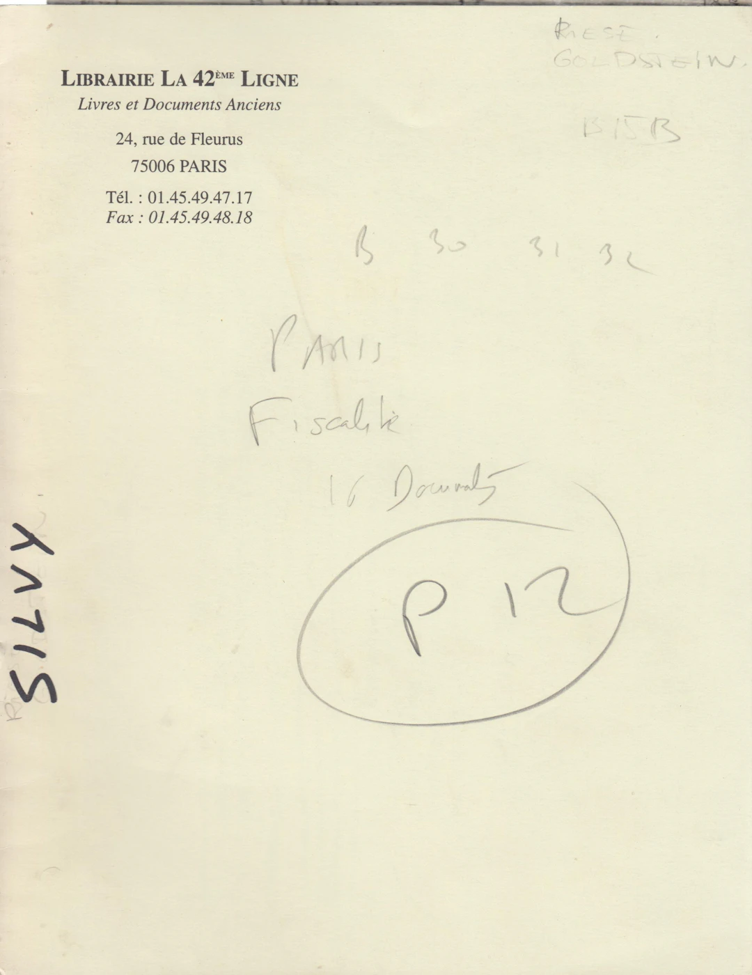 [Signed] [First Edition] 4 documents manuscrits du XVII...