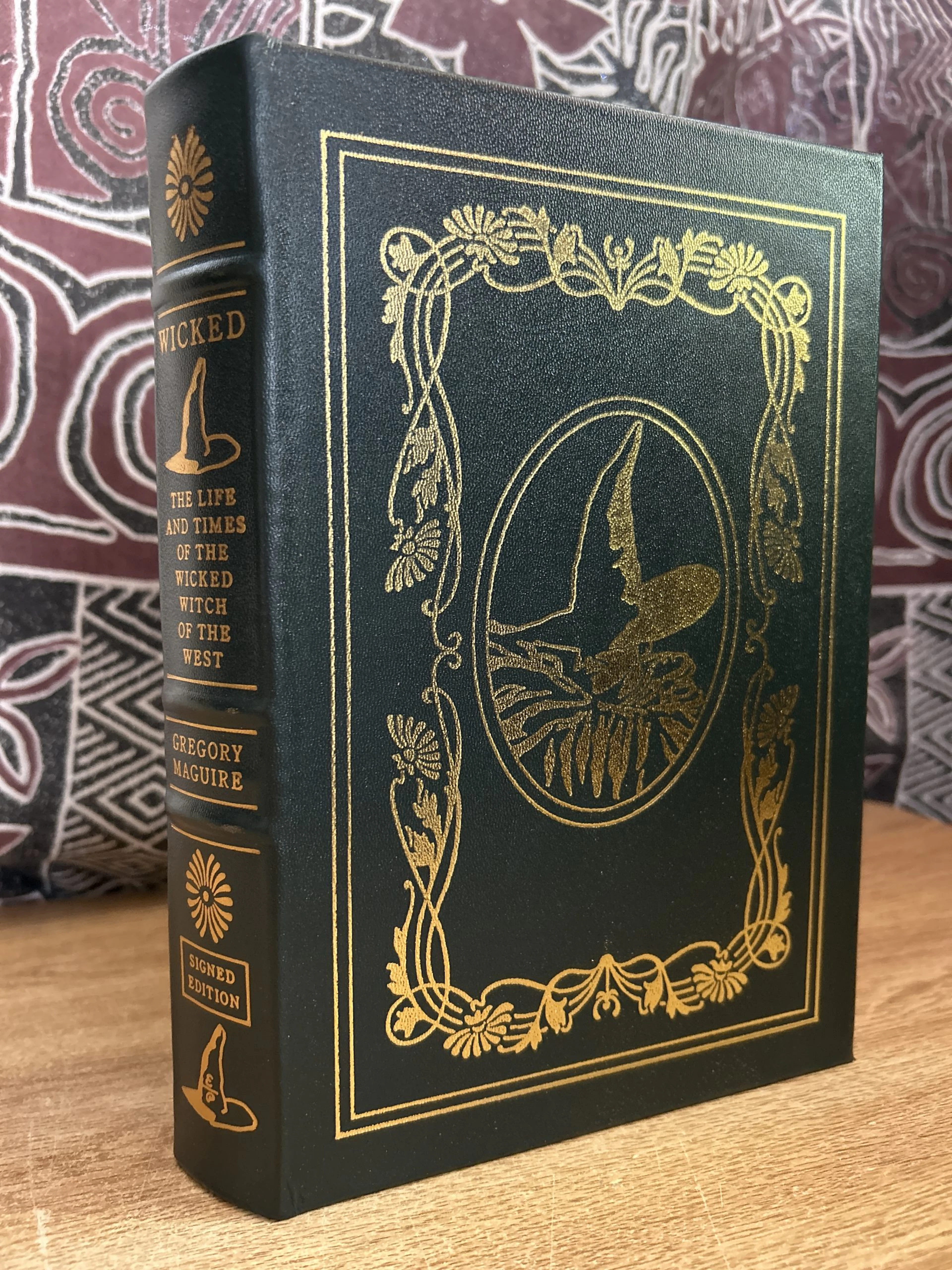 [Signed] Wicked by Gregory Maguire SIGNED Easton Press...