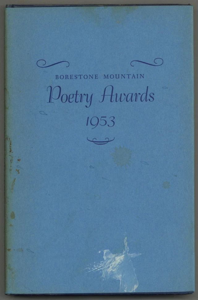 [Signed] [First Edition] Borestone Mountain Poetry Awards...