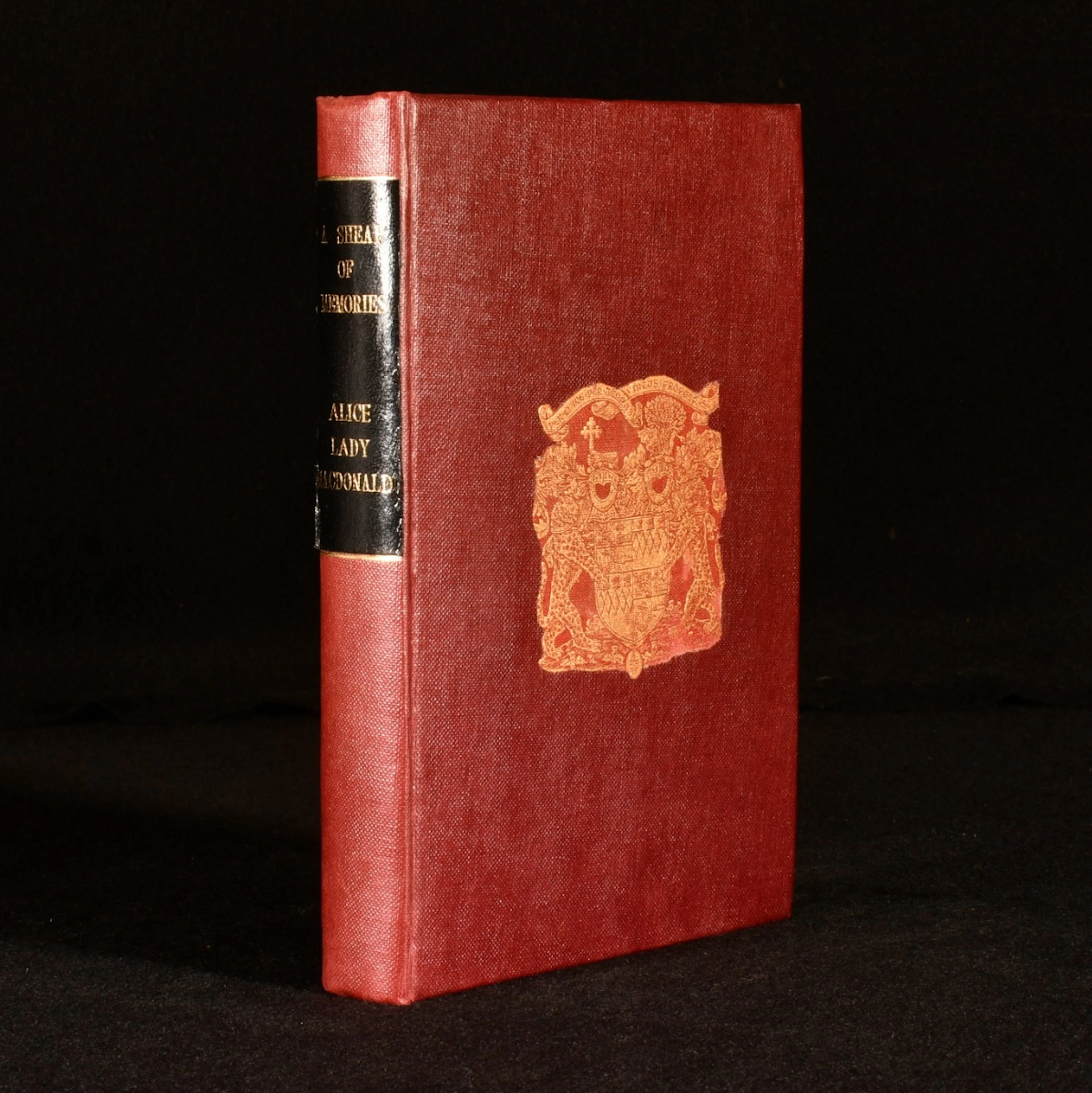 [Signed] [First Edition] A Sheaf of Memories Speeches on...
