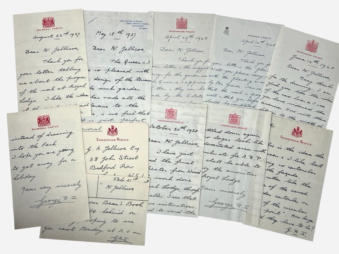 [Signed] [First Edition] Correspondence between George VI...