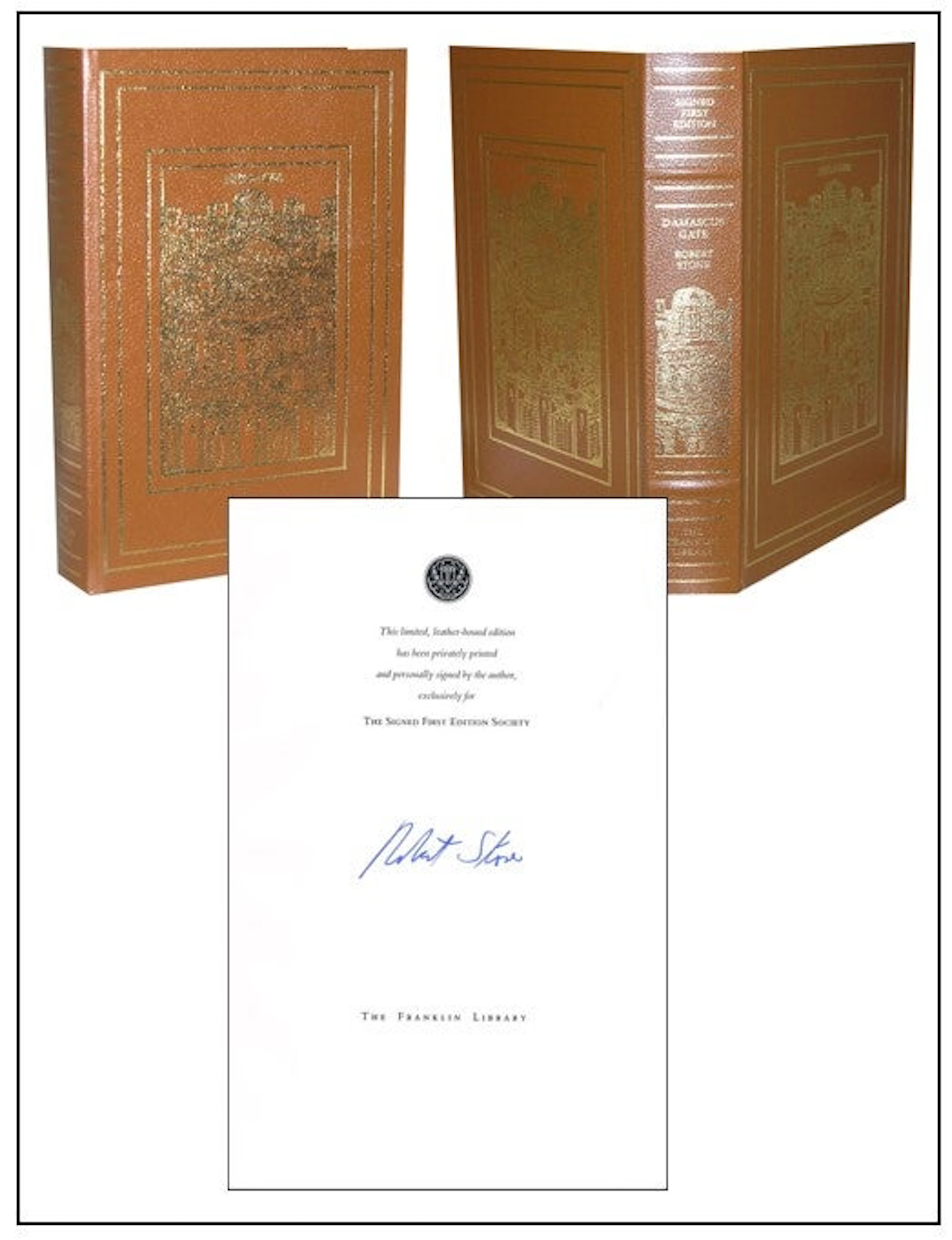 [Signed] [First Edition] Damascus Gate Stone