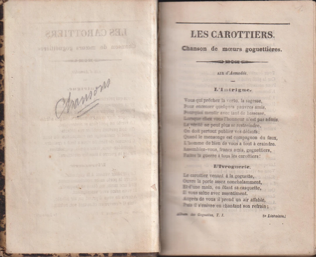 [First Edition] La Lyre du Ménestrel Parisien