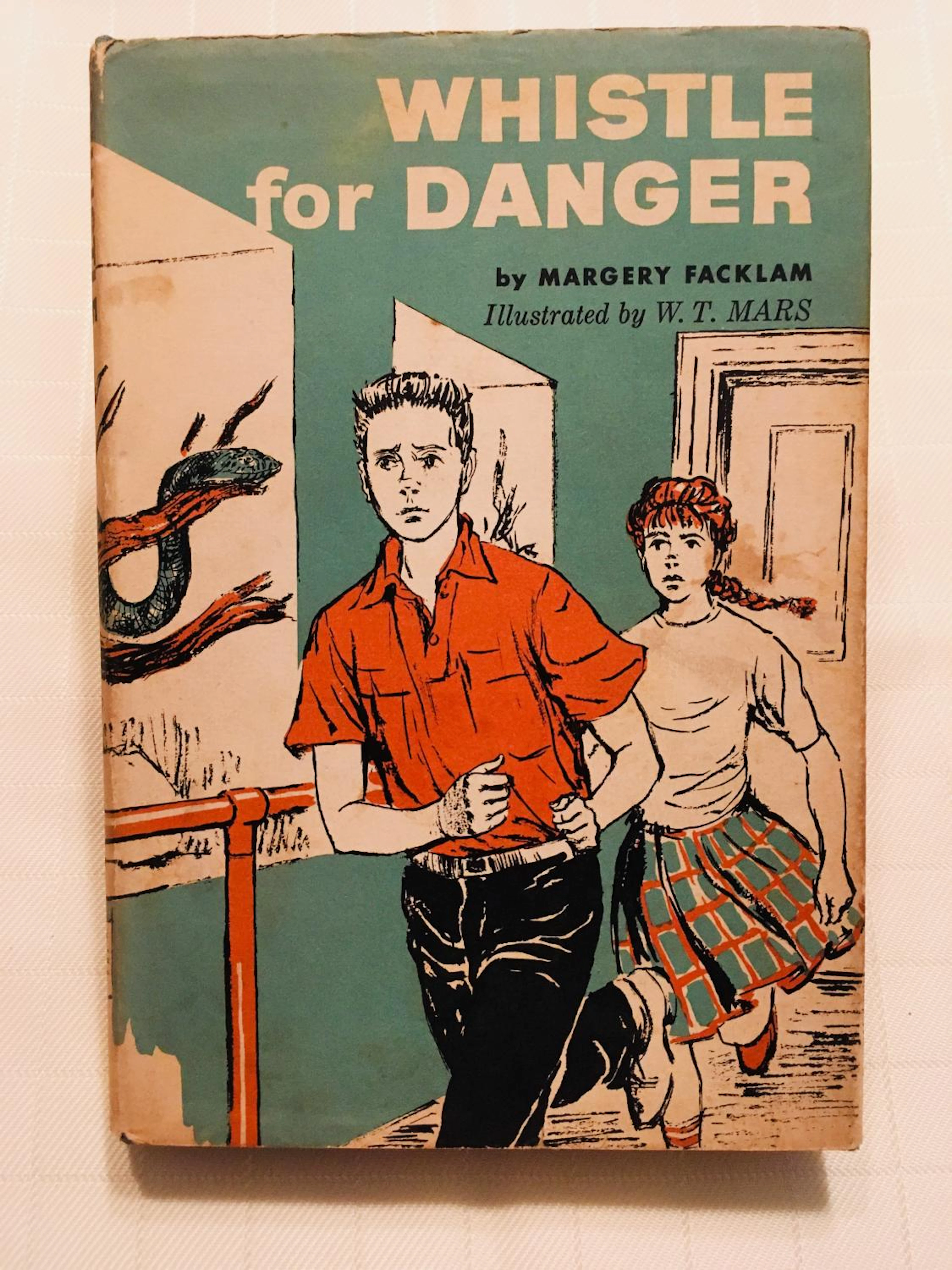 [Signed] [First Edition] Whistle for Danger [VINTAGE...