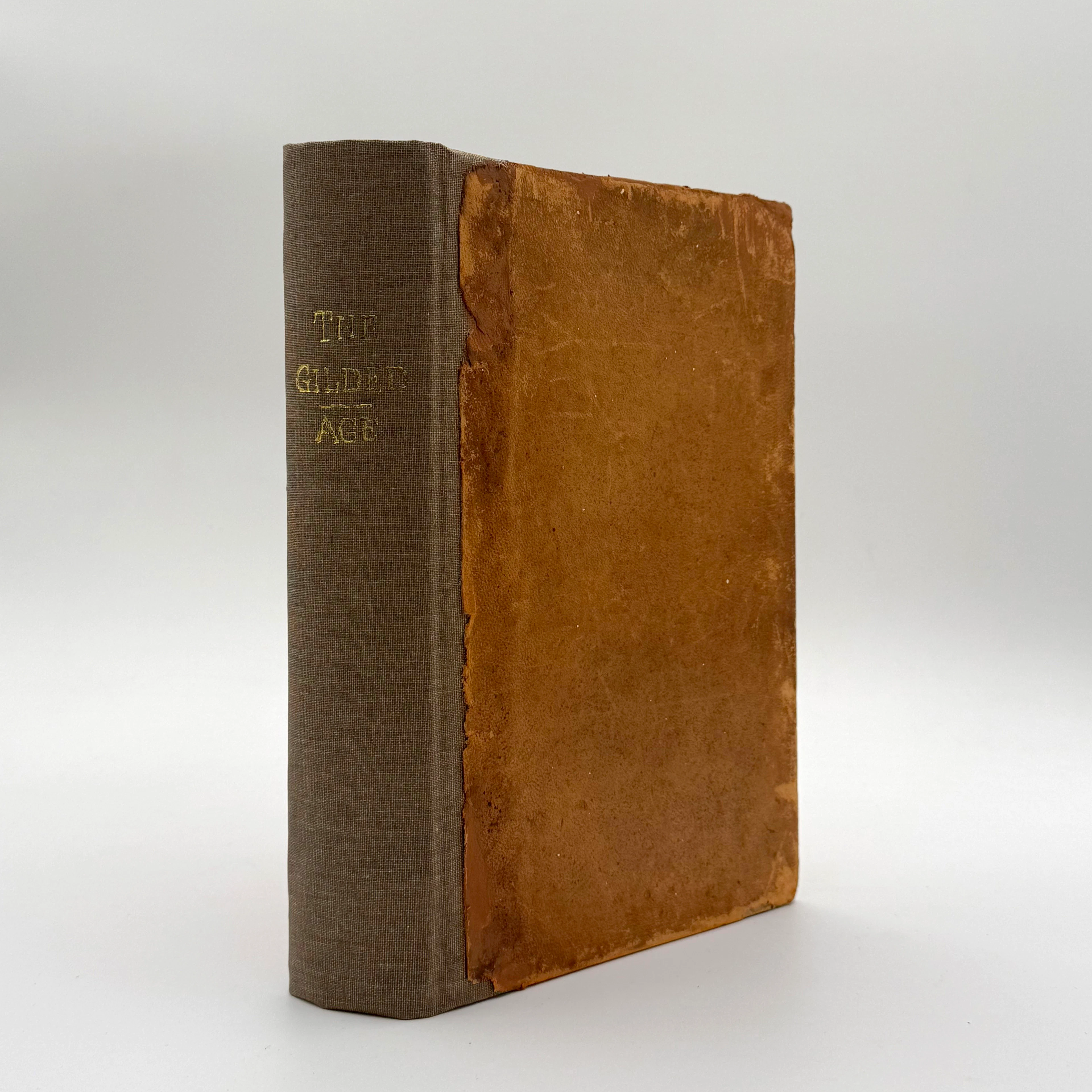 [First Edition] The Gilded Age: A Tale of Today Twain
