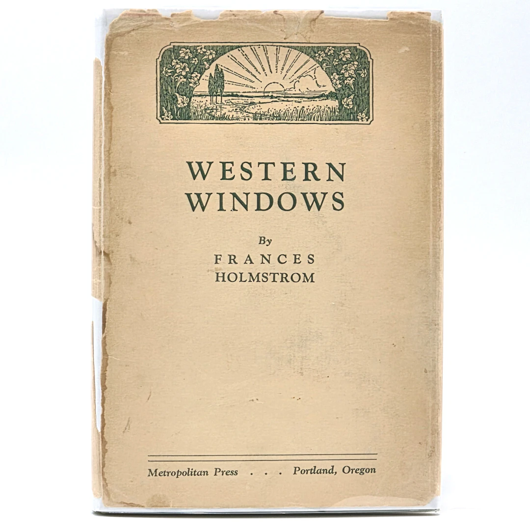 [Signed] Western Windows Frances Holmstrom [Used - Very good] [Hardcover]