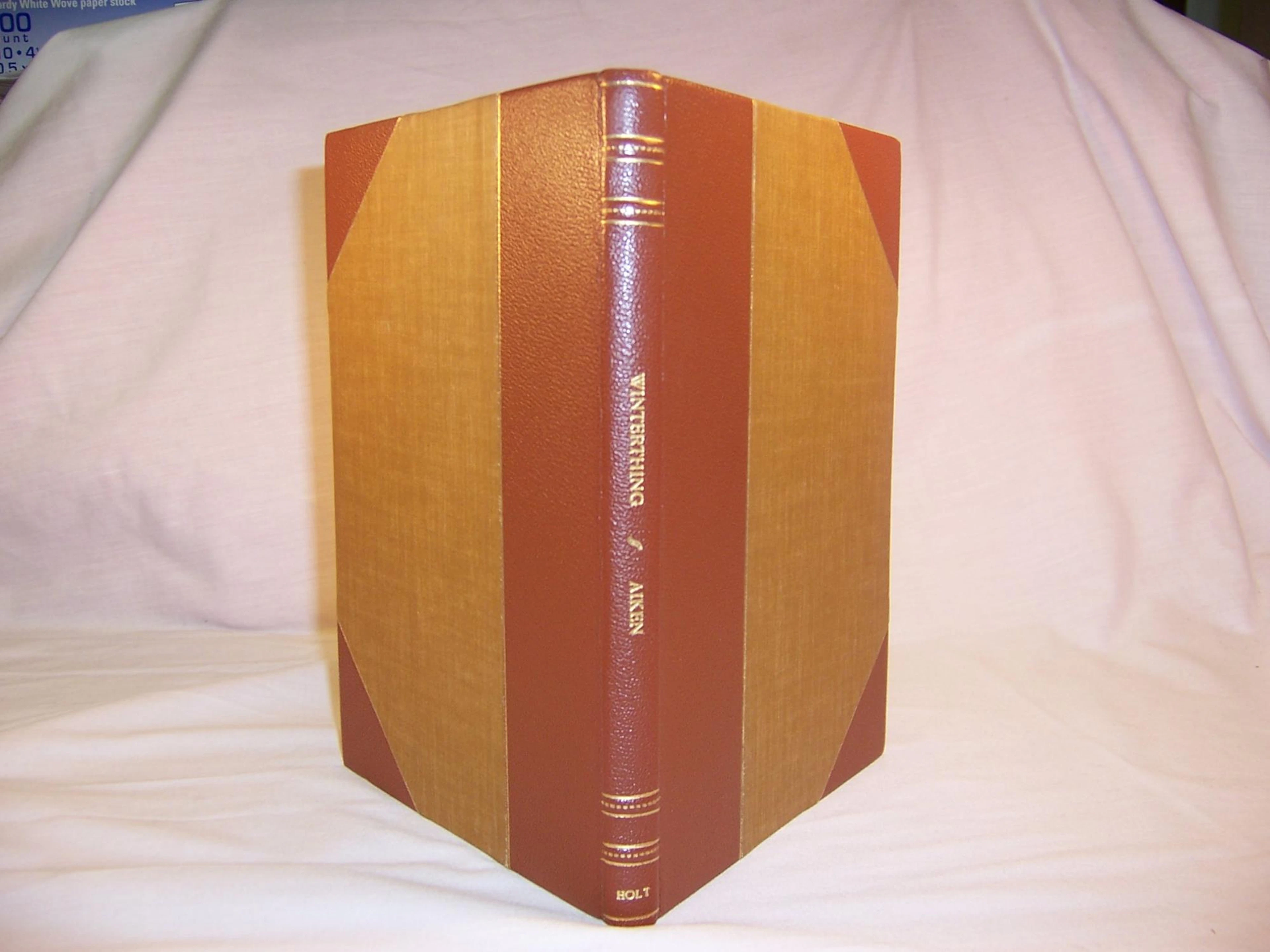 [Signed] [First Edition] WINTERTHING: A Play for Children Aiken