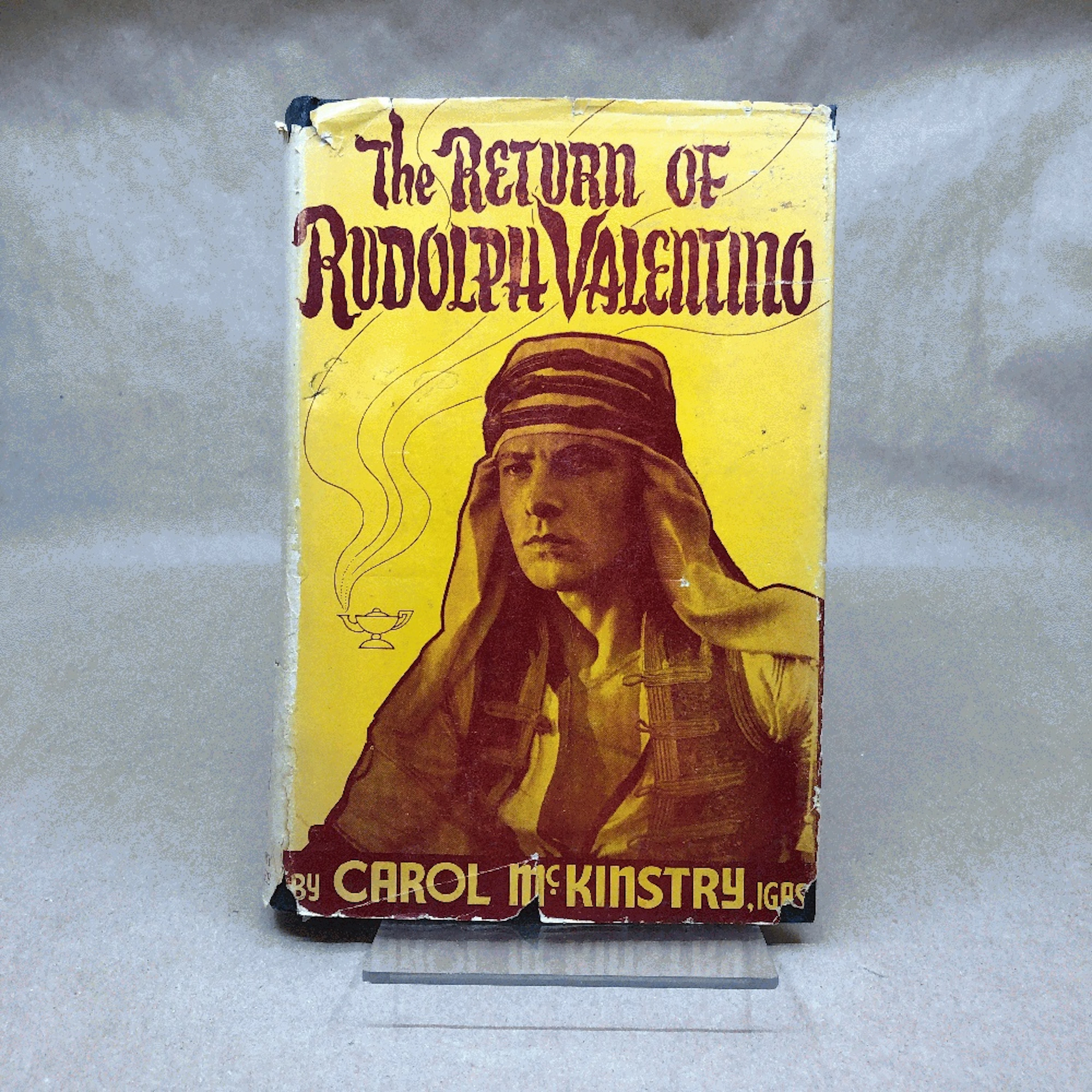 [Signed] [First Edition] The Return of Rudolph Valentino...