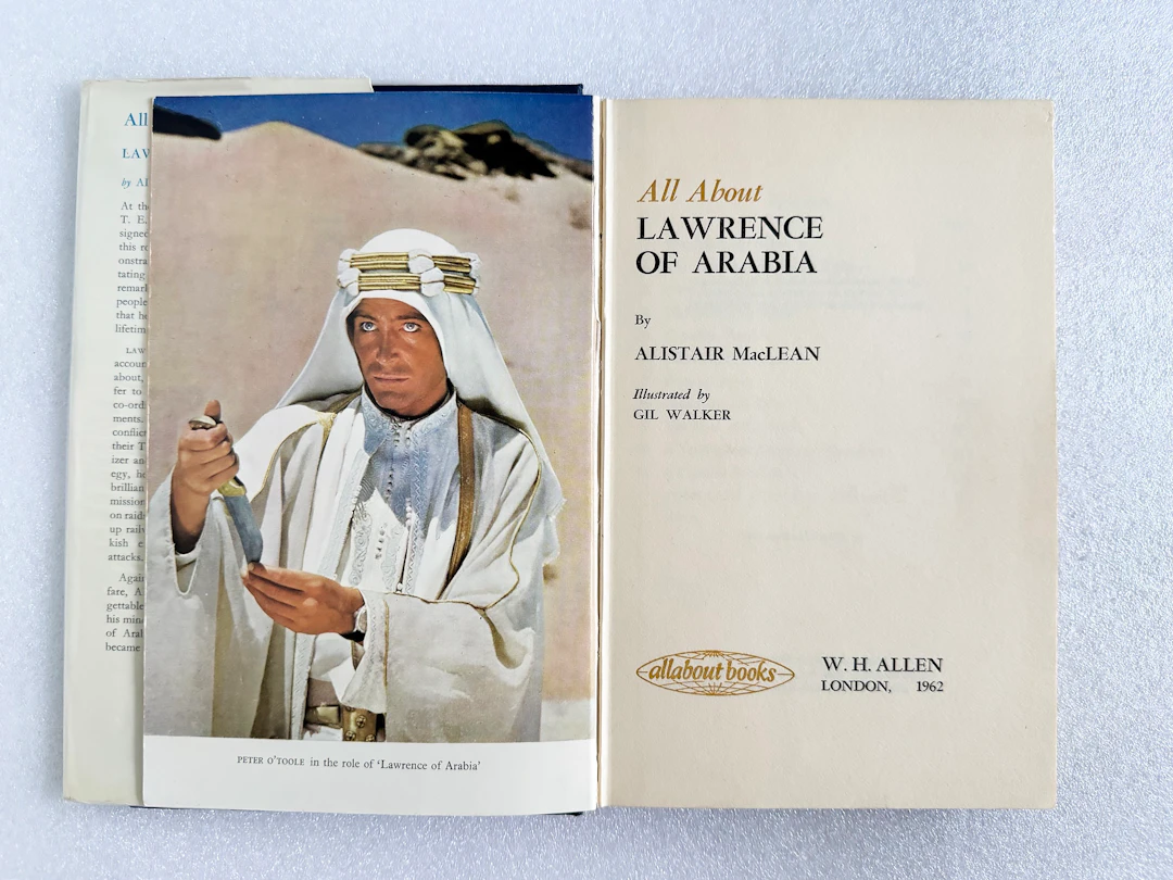 [First Edition] All About Lawrence of Arabia Alistair...