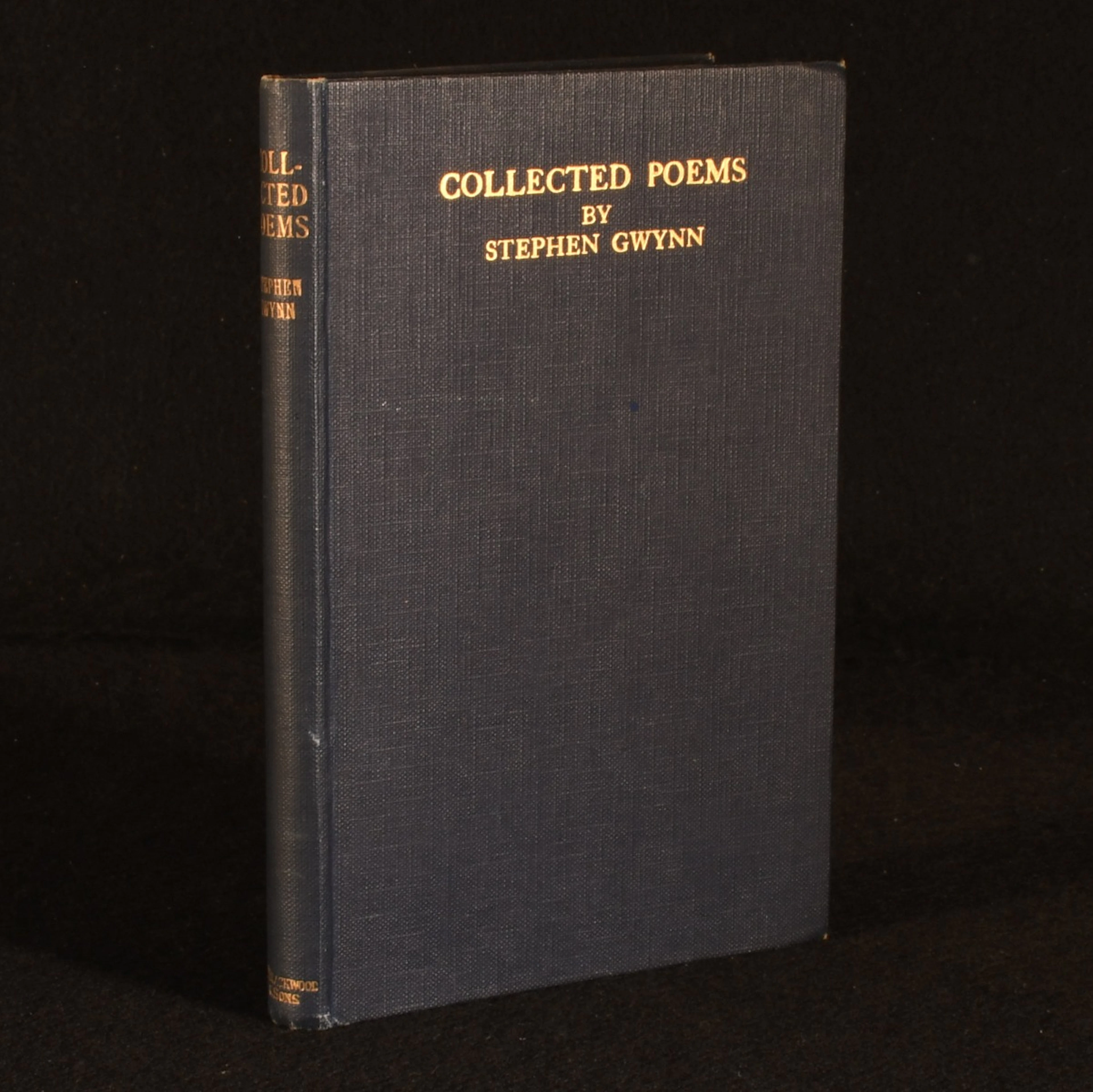 [Signed] [First Edition] Collected Poems Stephen Gwynn...