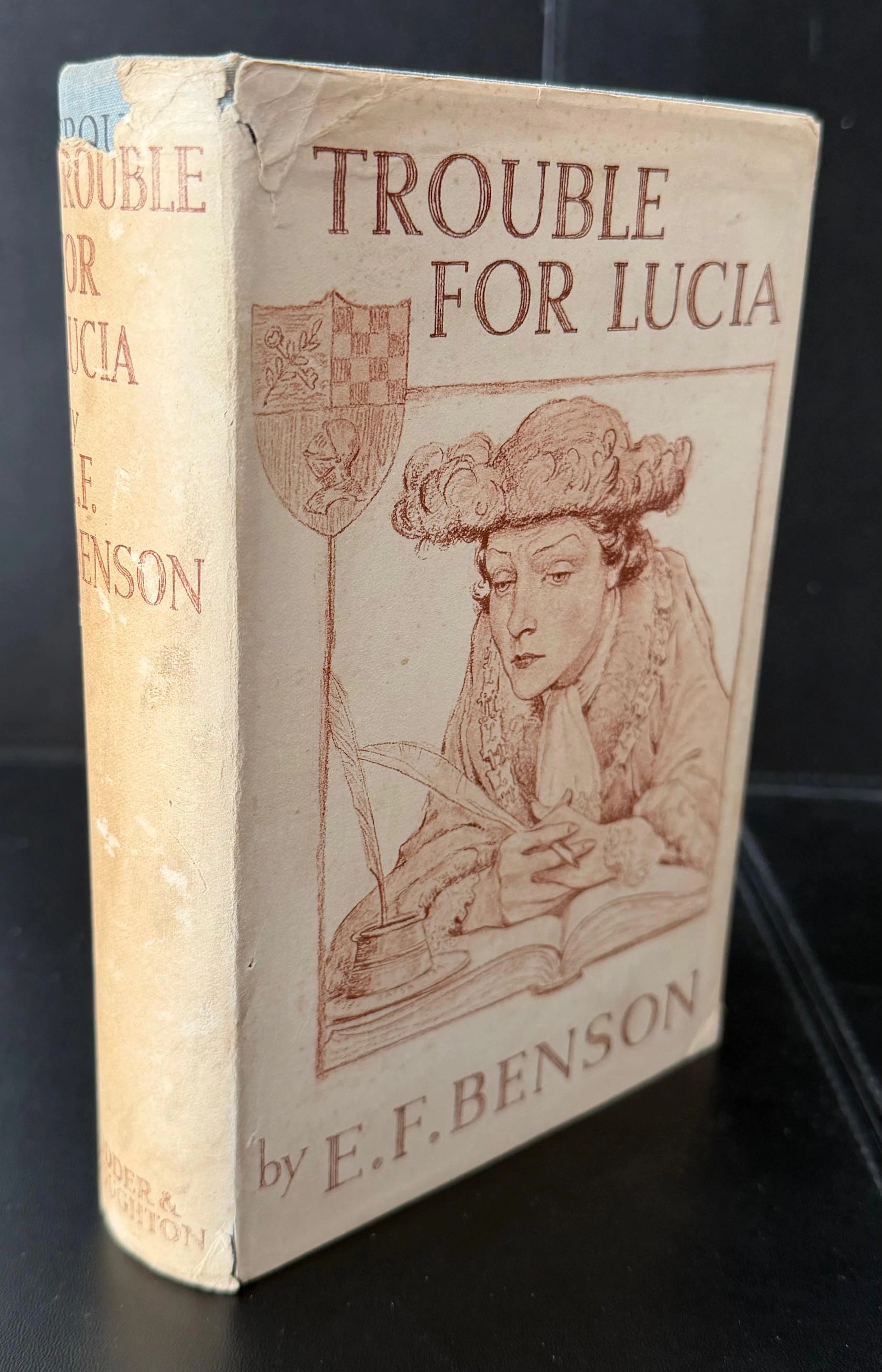 [First Edition] Trouble For Lucia : With The Scarce Wrapper Benson