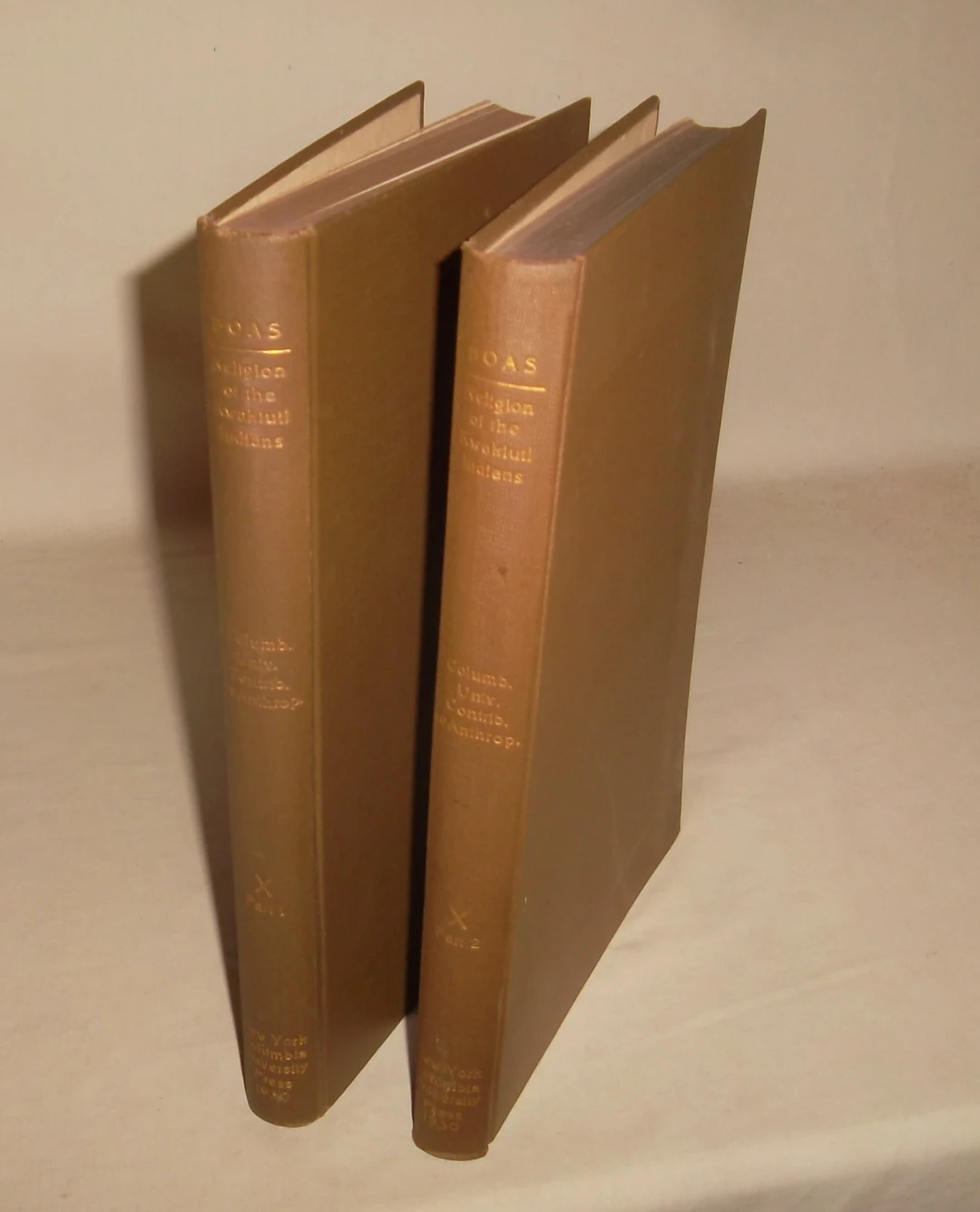[First Edition] The Religion of the Kwakiutl Indians...