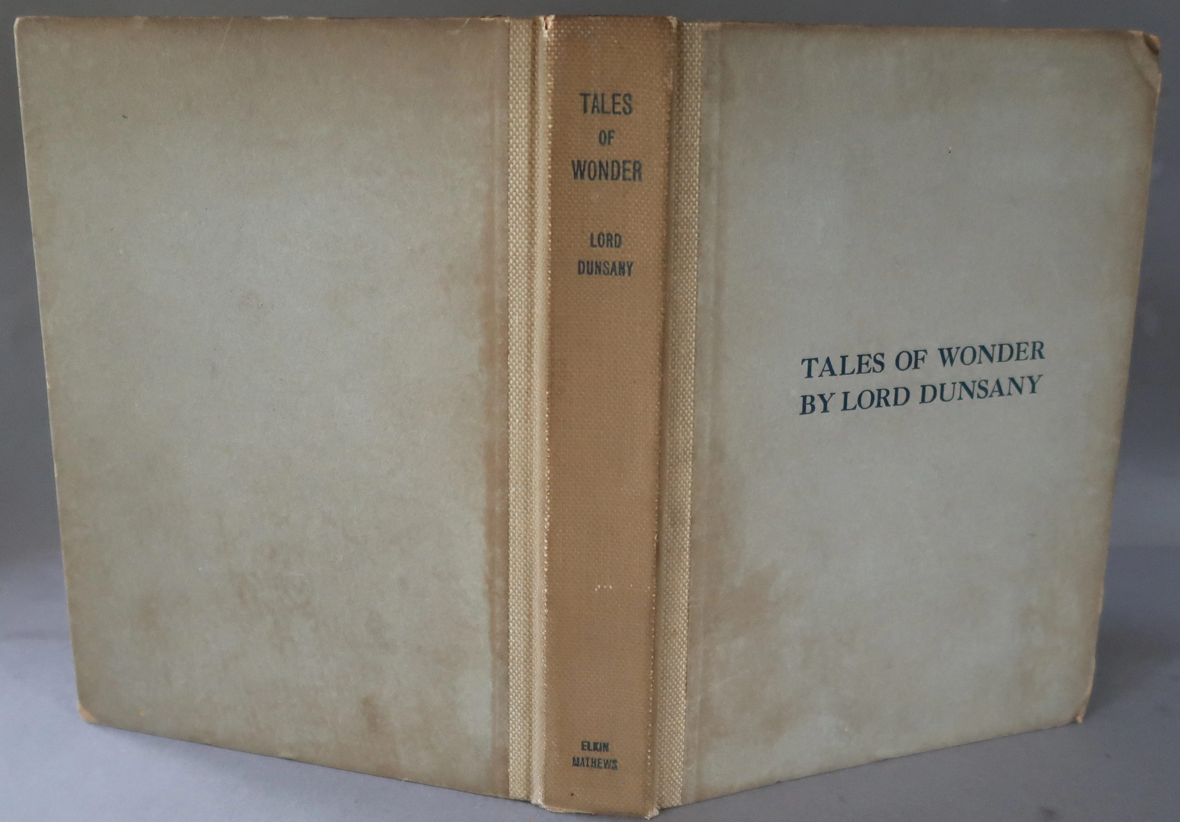 [First Edition] Tales of Wonder Dunsany