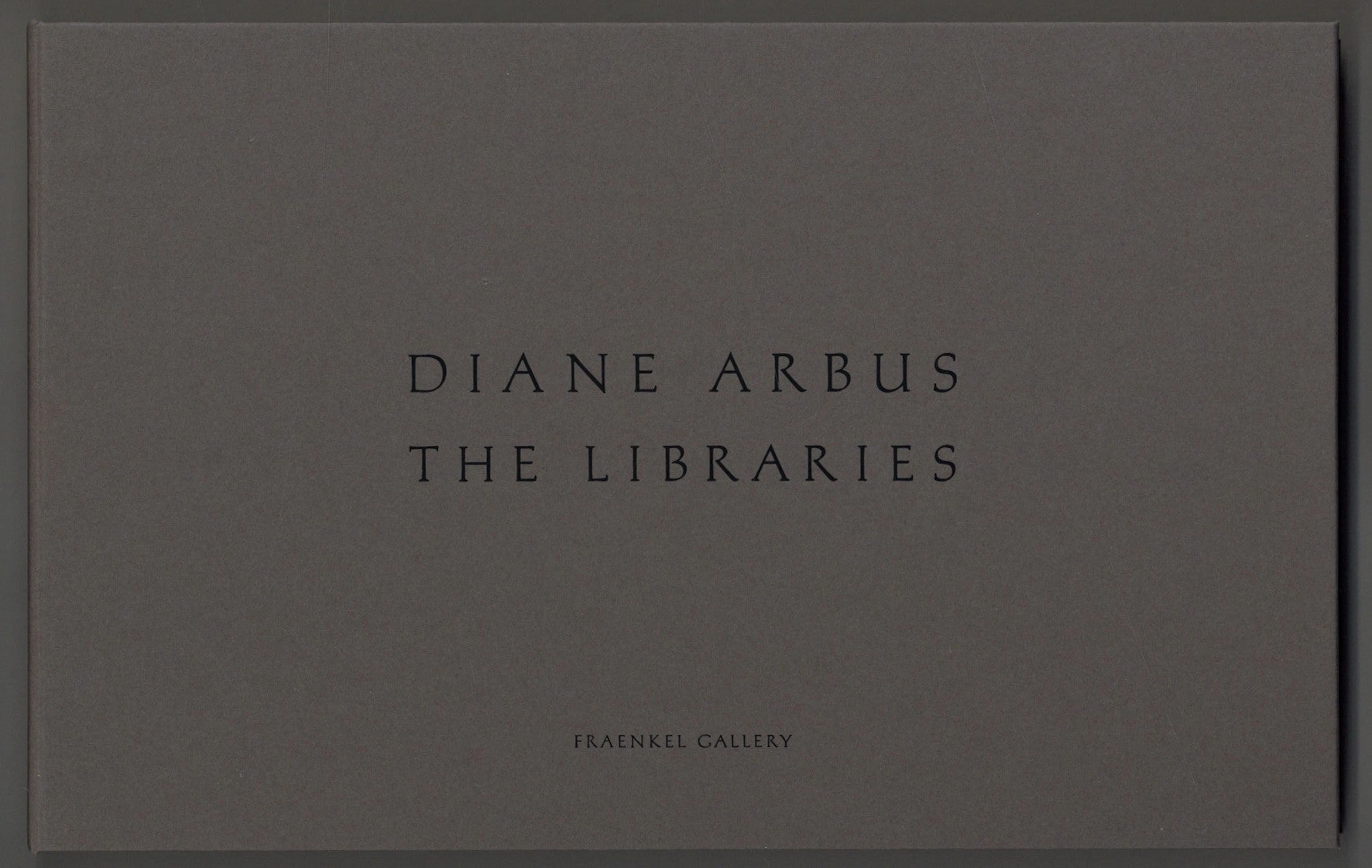 [First Edition] Diane Arbus: The Libraries (ARBUS