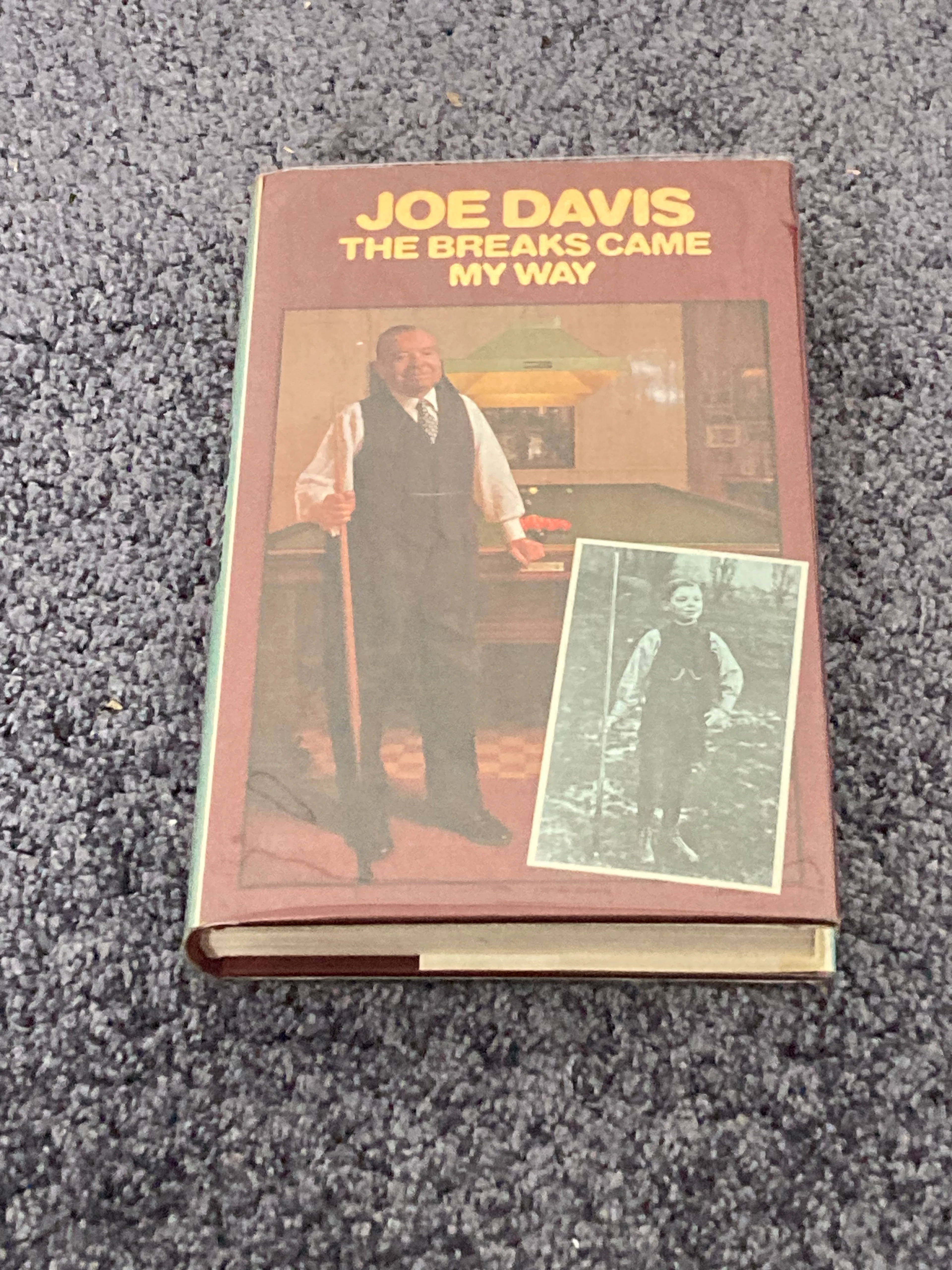 [Signed] [First Edition] THE BREAKS CAME MY WAY: SIGNED...