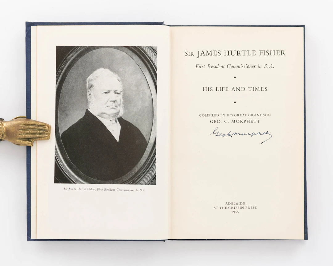 [Signed] [First Edition] Sir James Hurtle Fisher