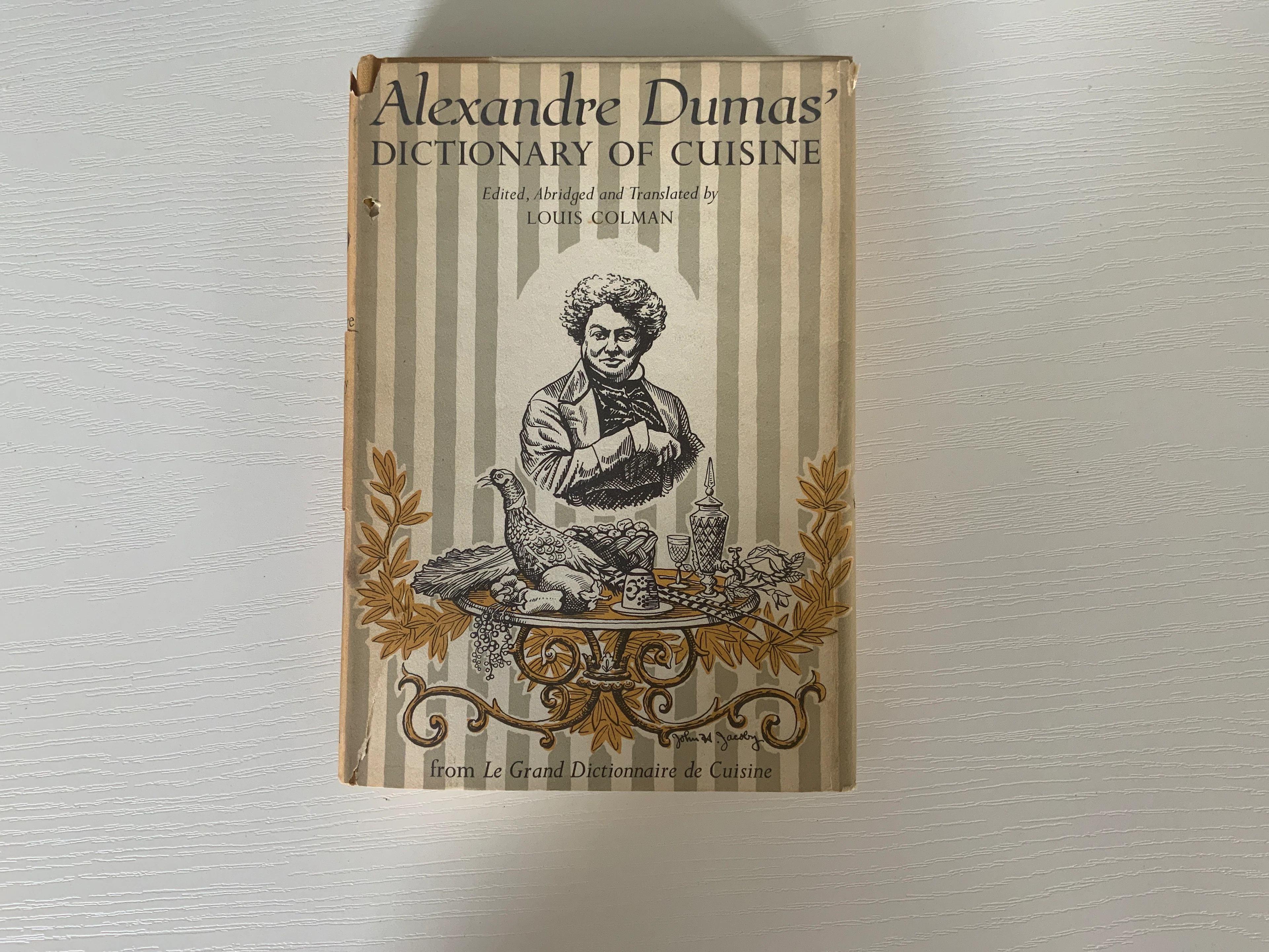 [First Edition] Dictionary of Cuisine Alexandre Dumas...