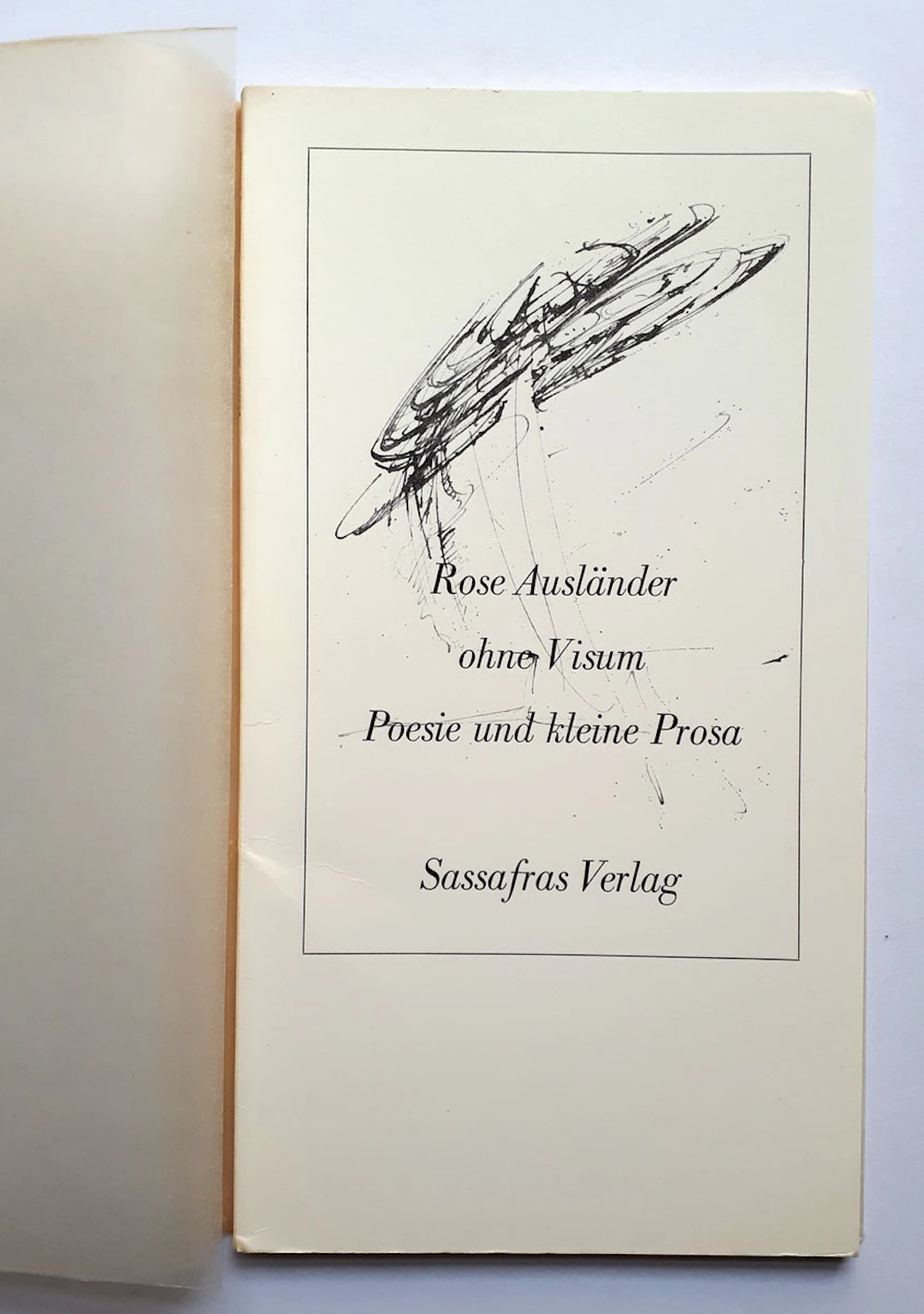 [Signed] [First Edition] Ohne Visum - Poesie und kleine...