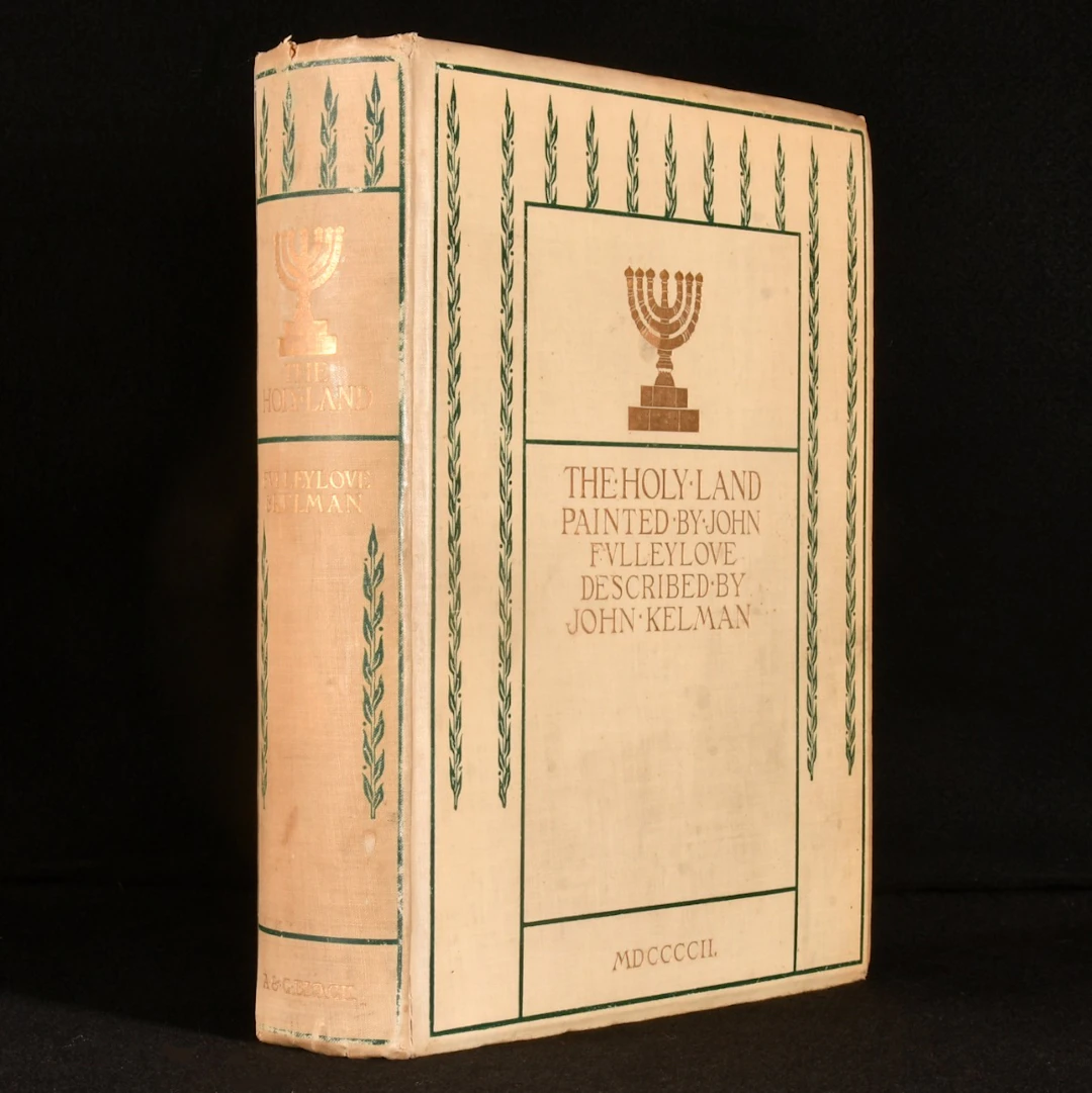 [Signed] [First Edition] The Holy Land John Kelman [Used...