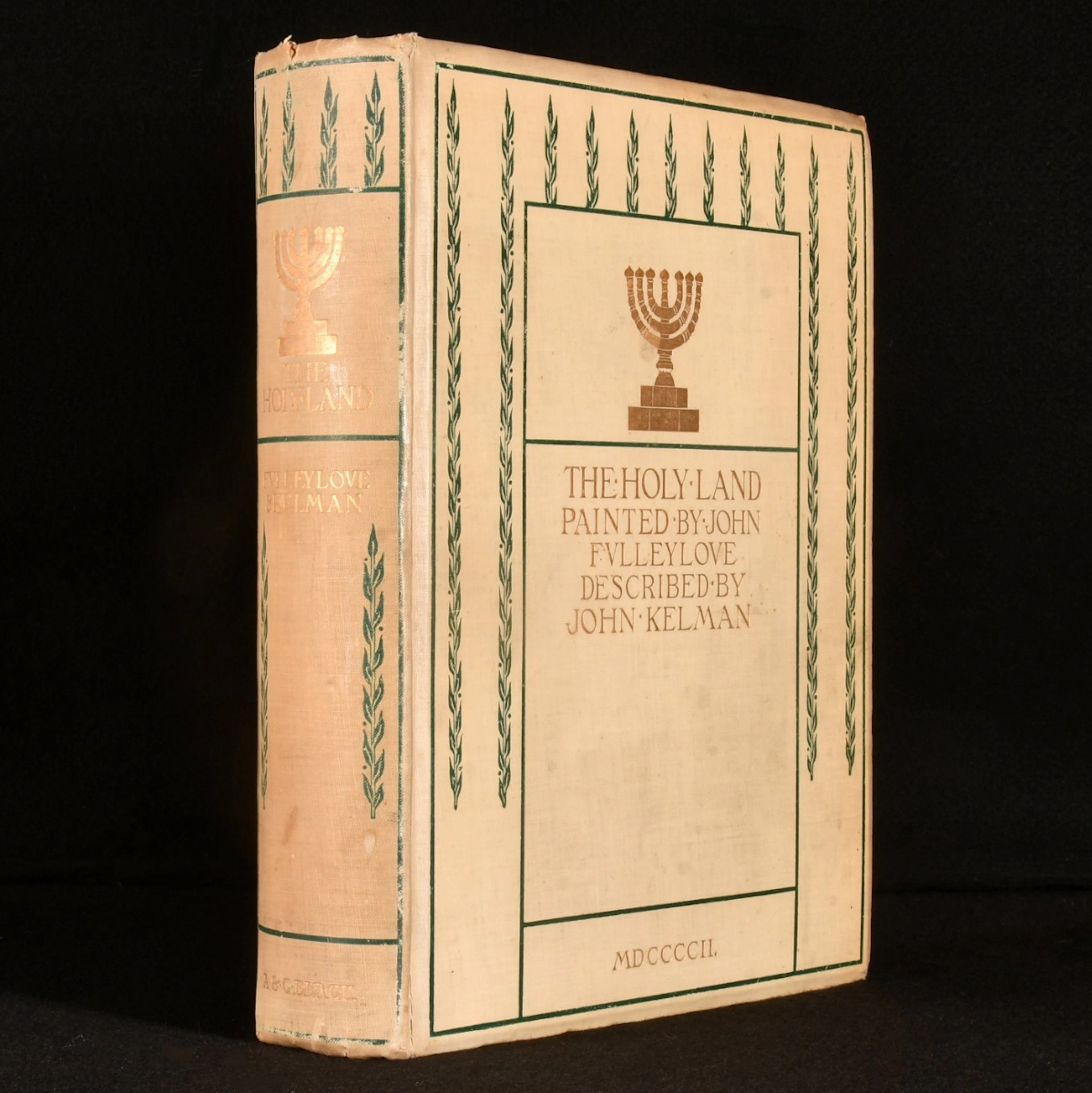 [Signed] [First Edition] The Holy Land John Kelman [Used...